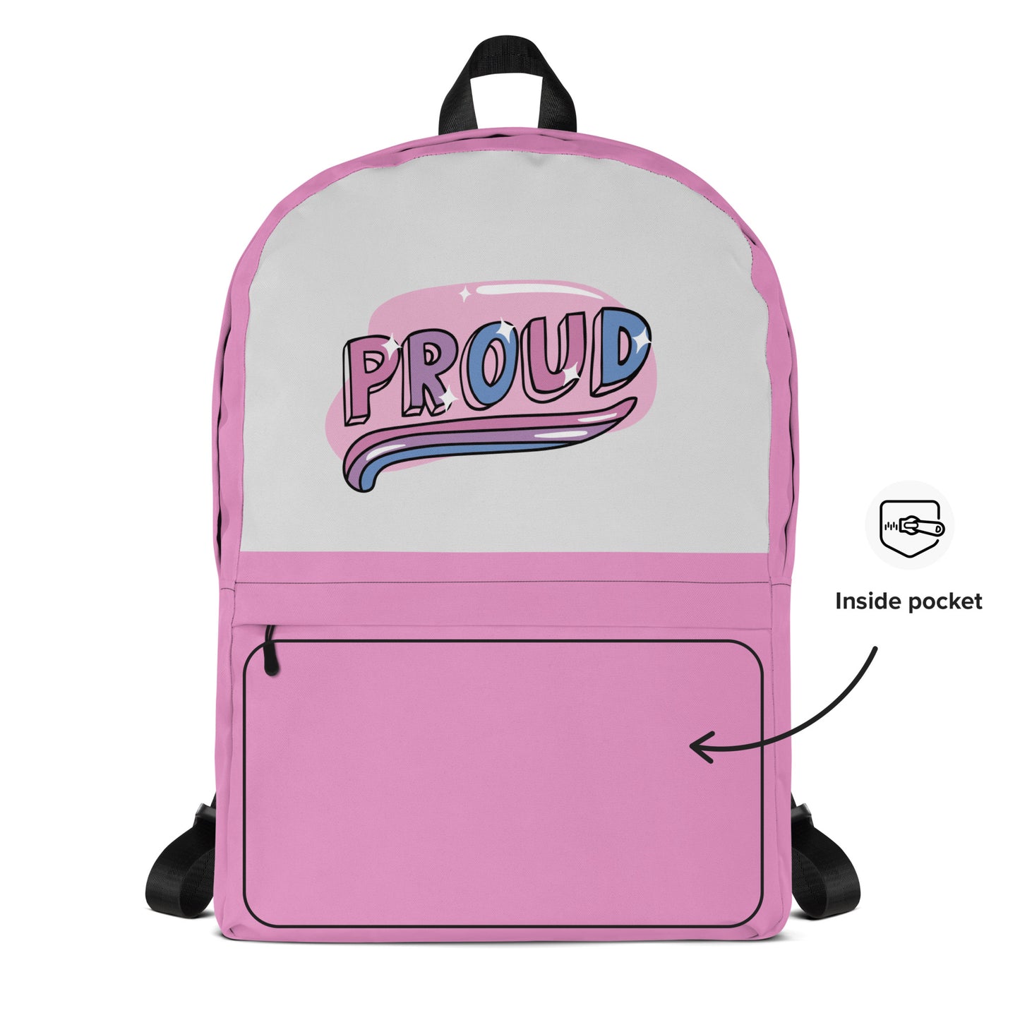 All-Over Print Backpack – Lavender Rose
