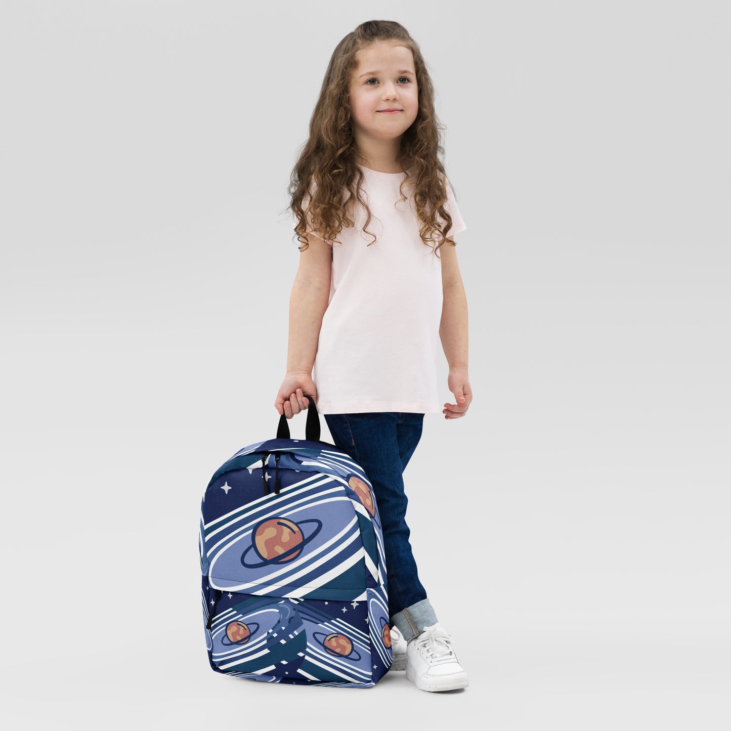 All-Over Print Backpack-Galaxy Blue