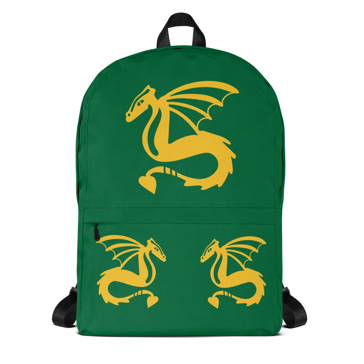 All-Over Print Backpack – Jewel and Yellow