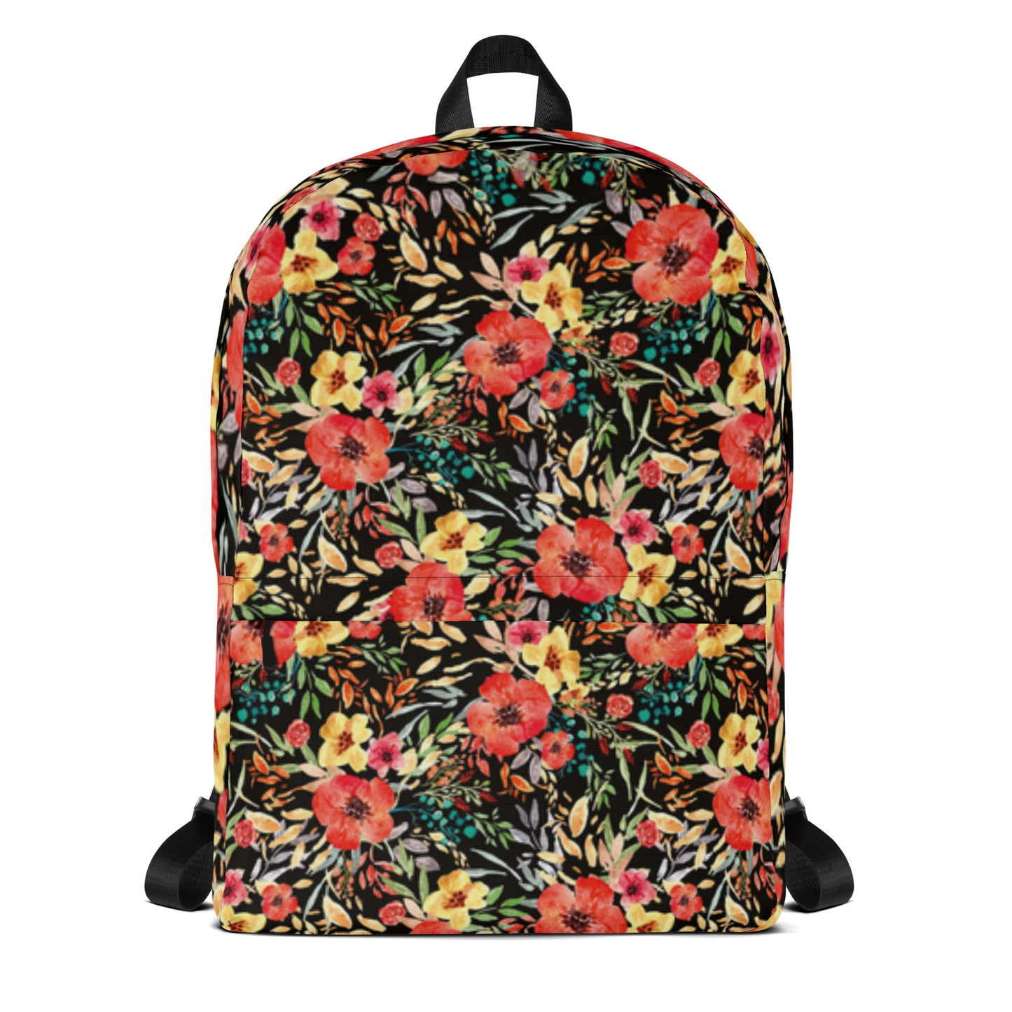 All-Over Print Backpack-Midnight Garden