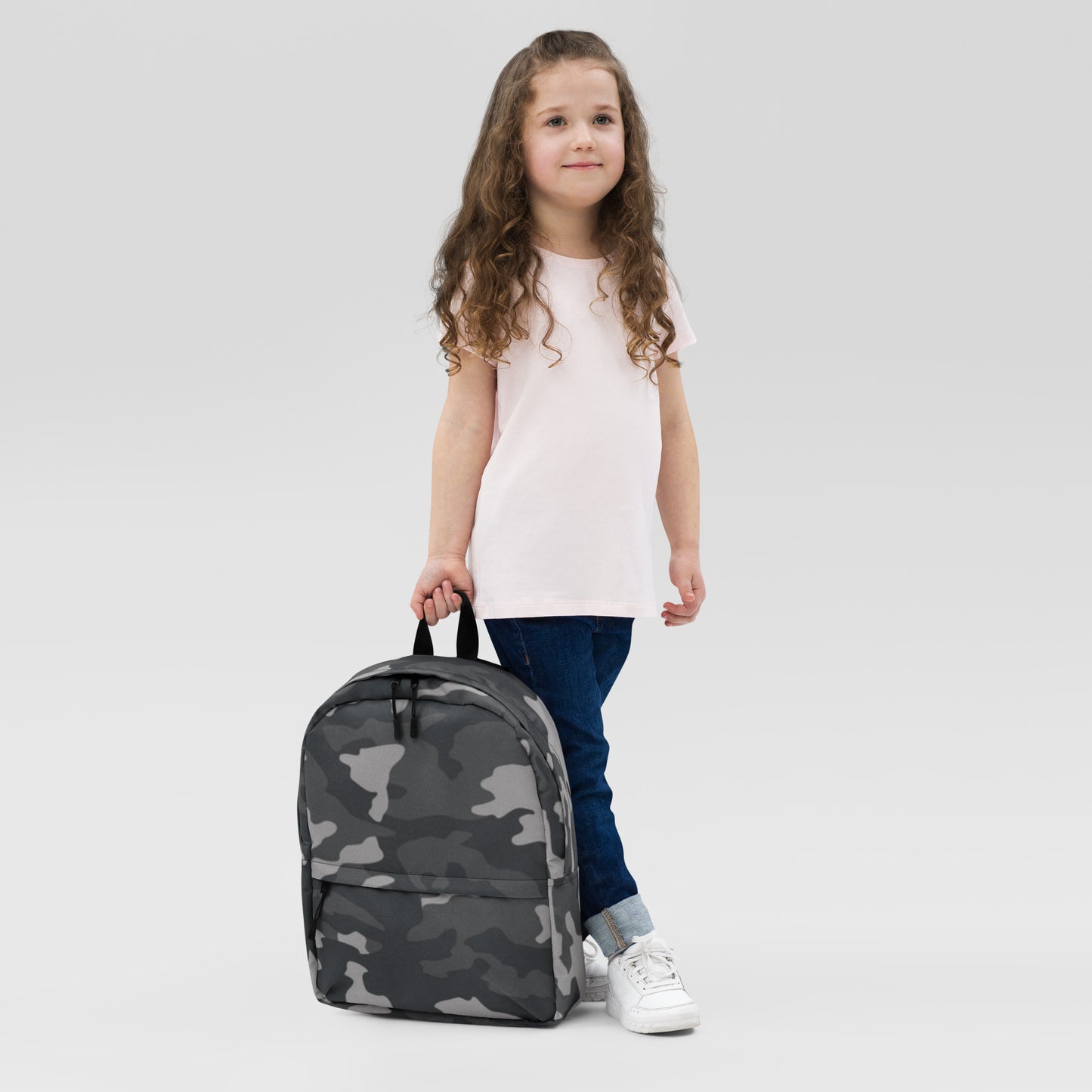 All-Over Print Backpack – Camo Black
