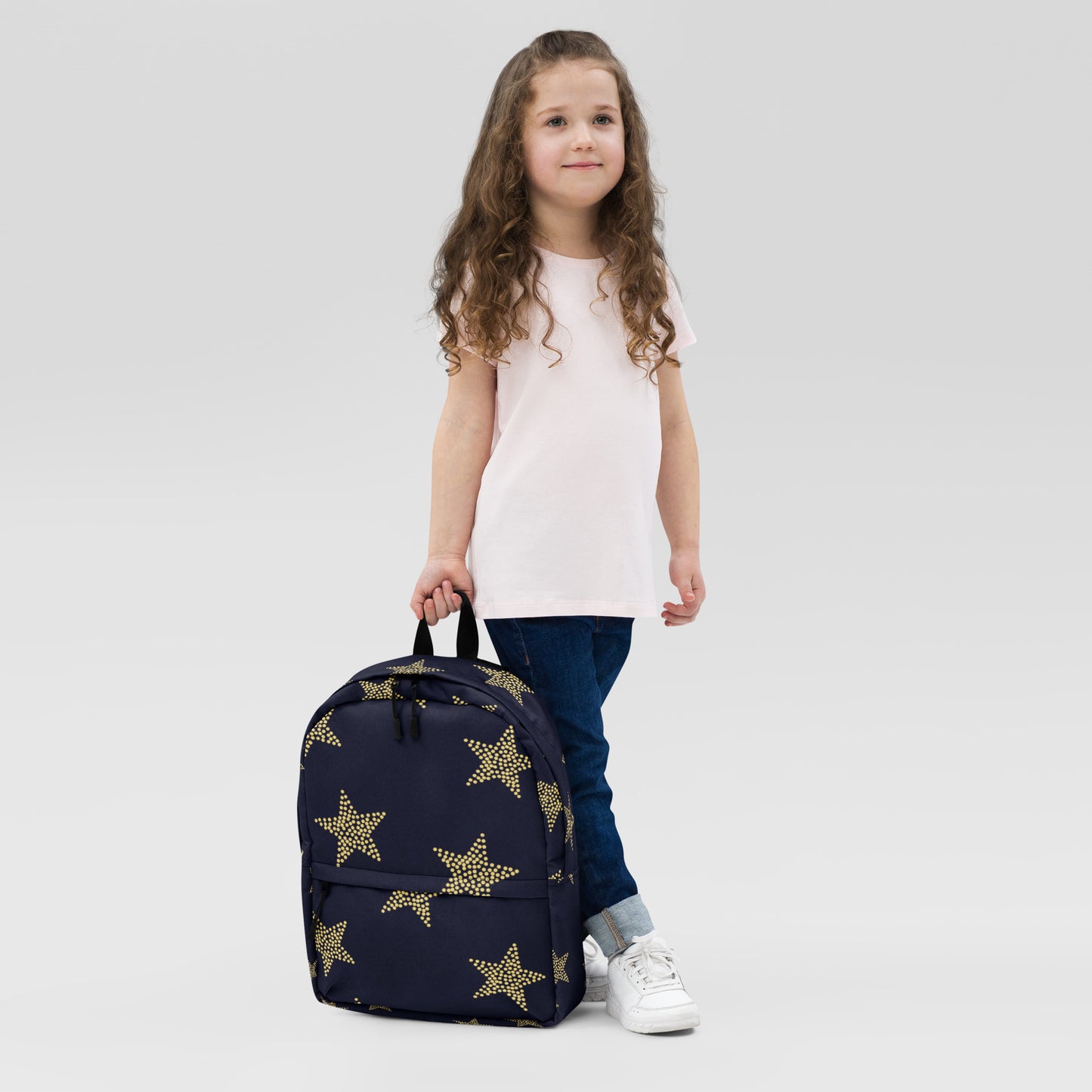All-Over Print Backpack-Golden Stars