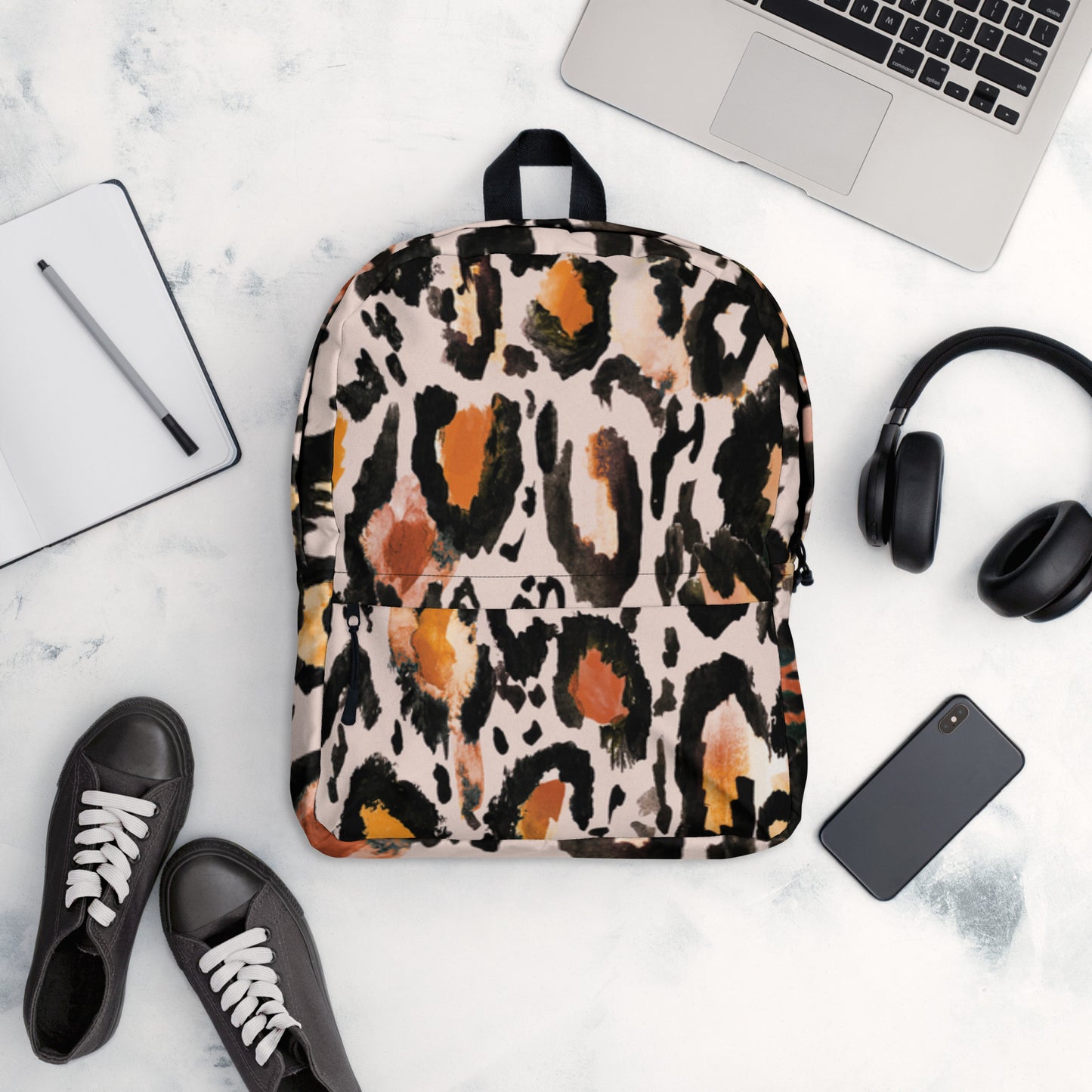 All-Over Print Backpack – Wild Leopard