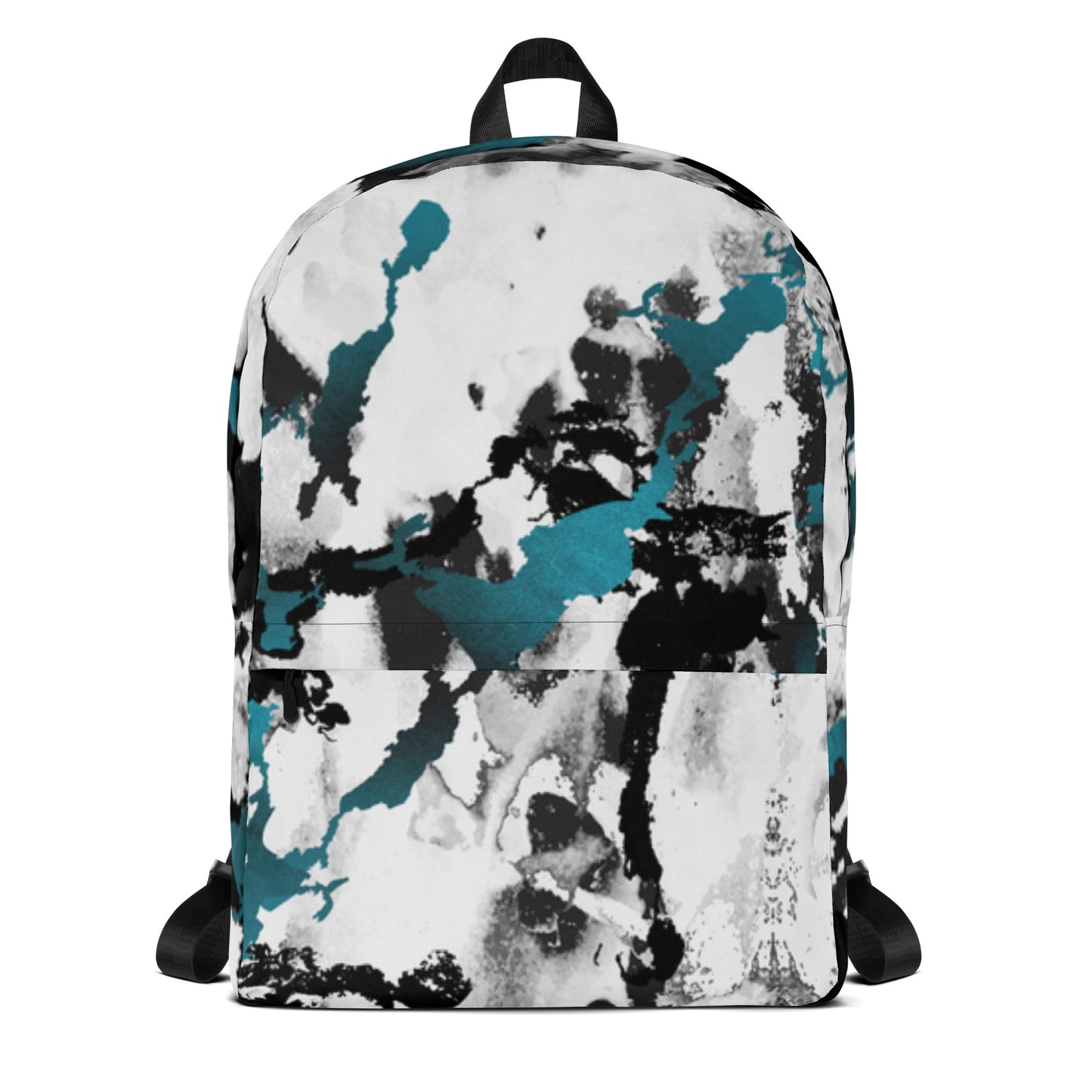 All-Over Print Backpack – Aqua Splash