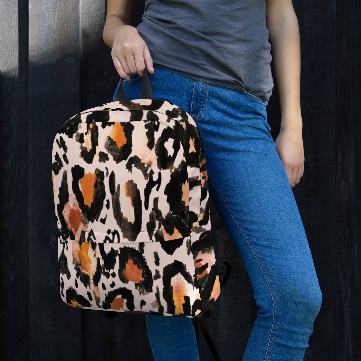 All-Over Print Backpack – Wild Leopard