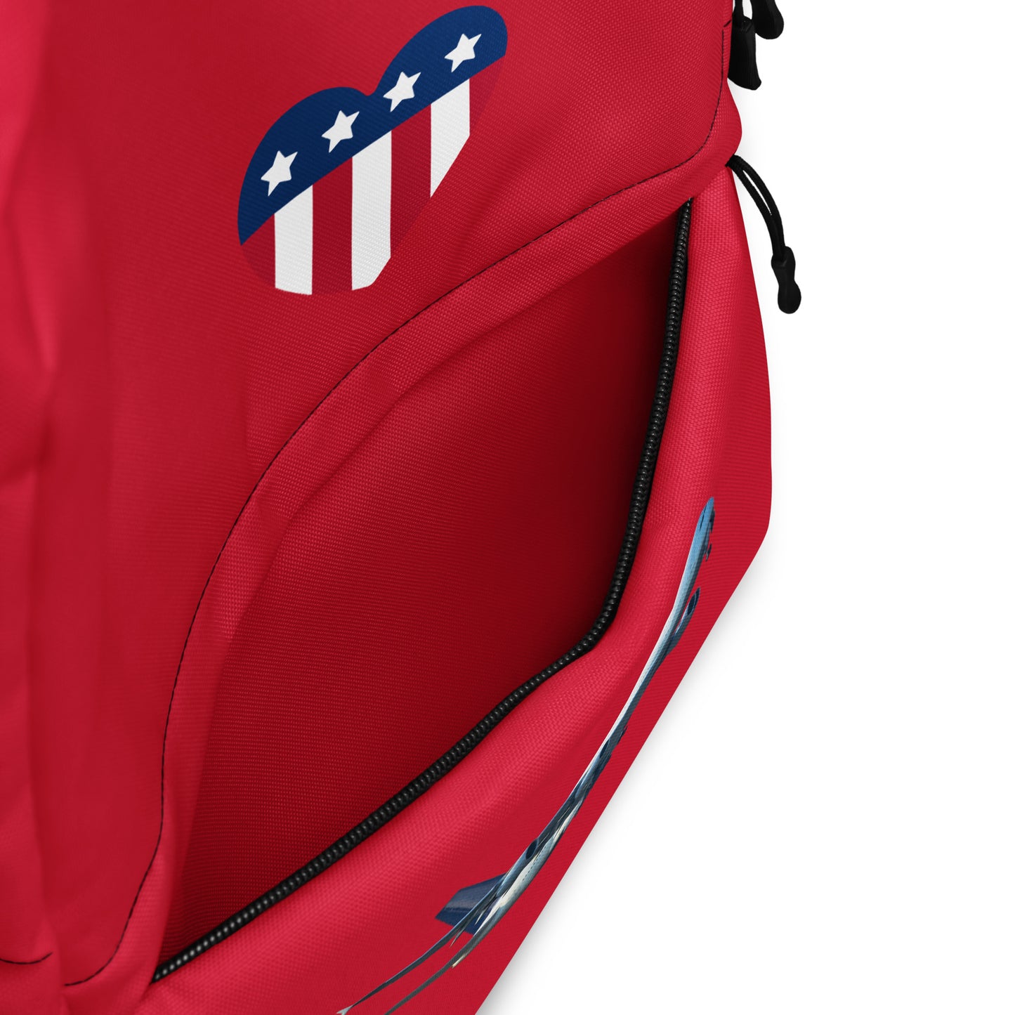 All-Over Print Backpack – Red