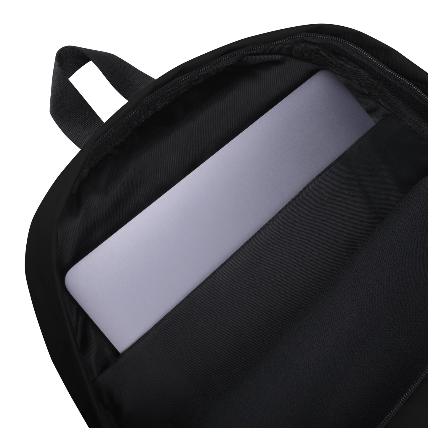 All-Over Print Backpack – Black and White