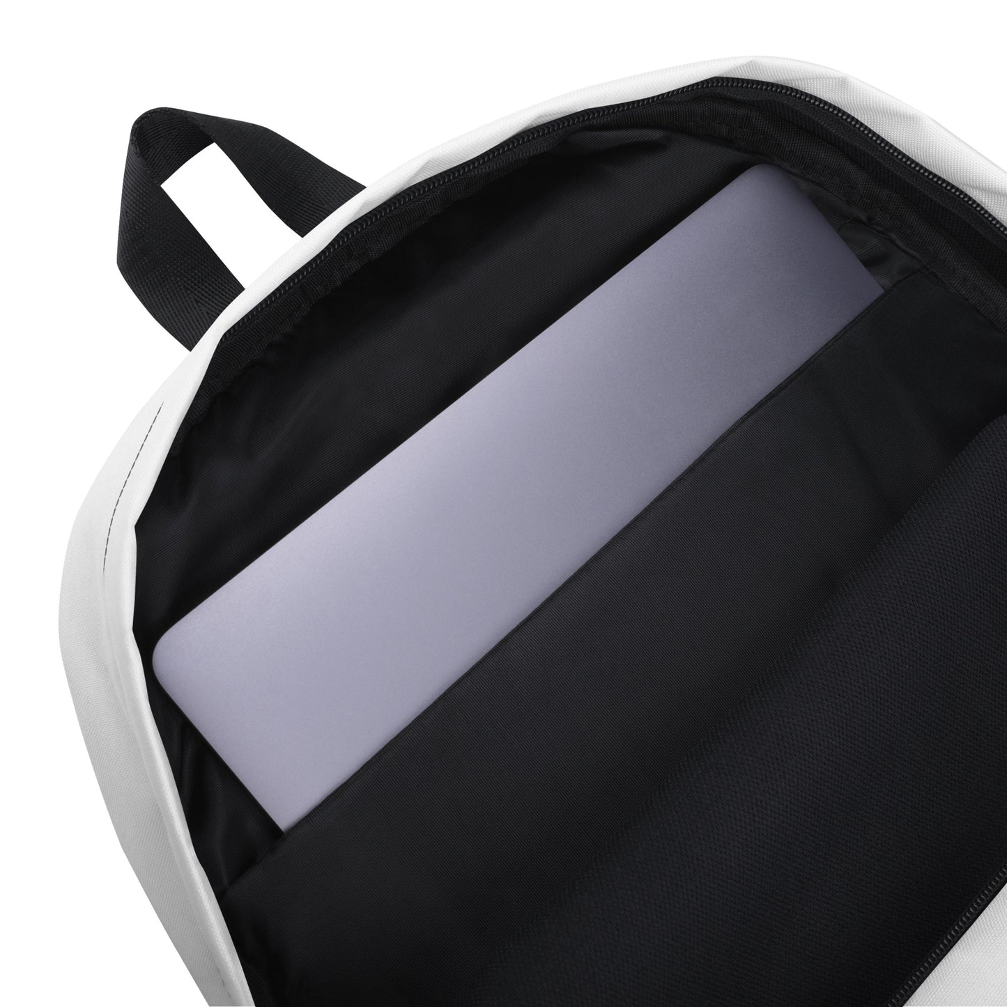 All-Over Print Backpack – White