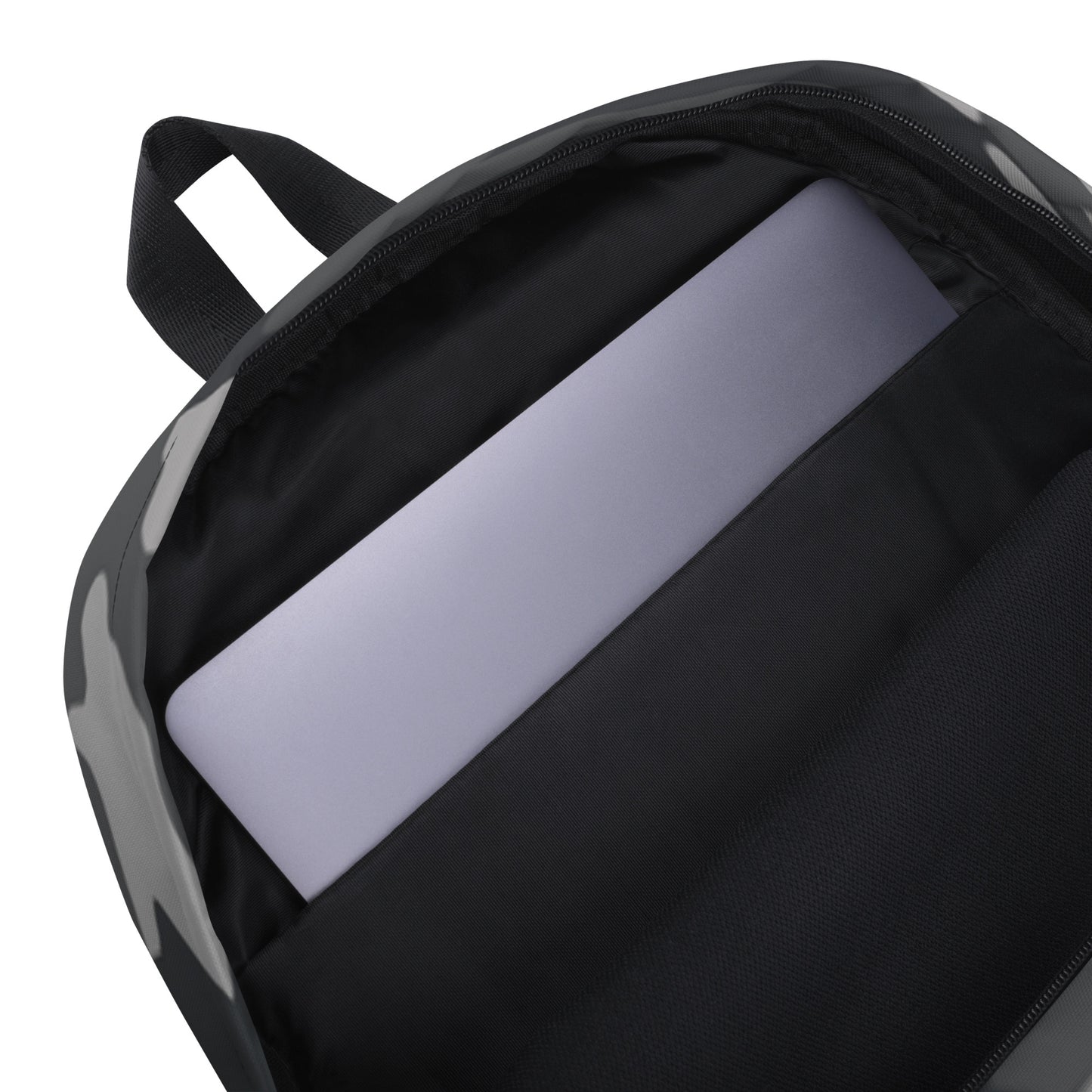 All-Over Print Backpack – Camo Black