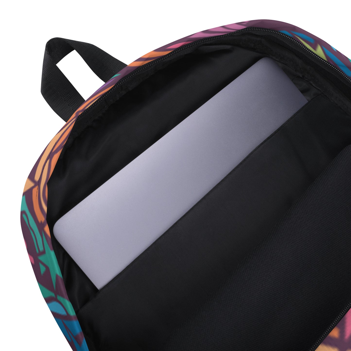 All-Over Print Backpack – Rainbow Starburst