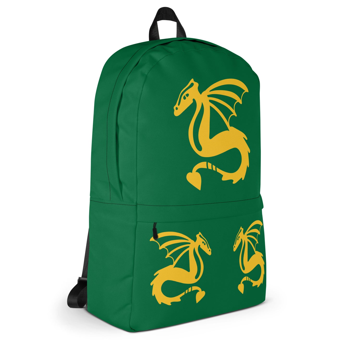 All-Over Print Backpack – Jewel and Yellow