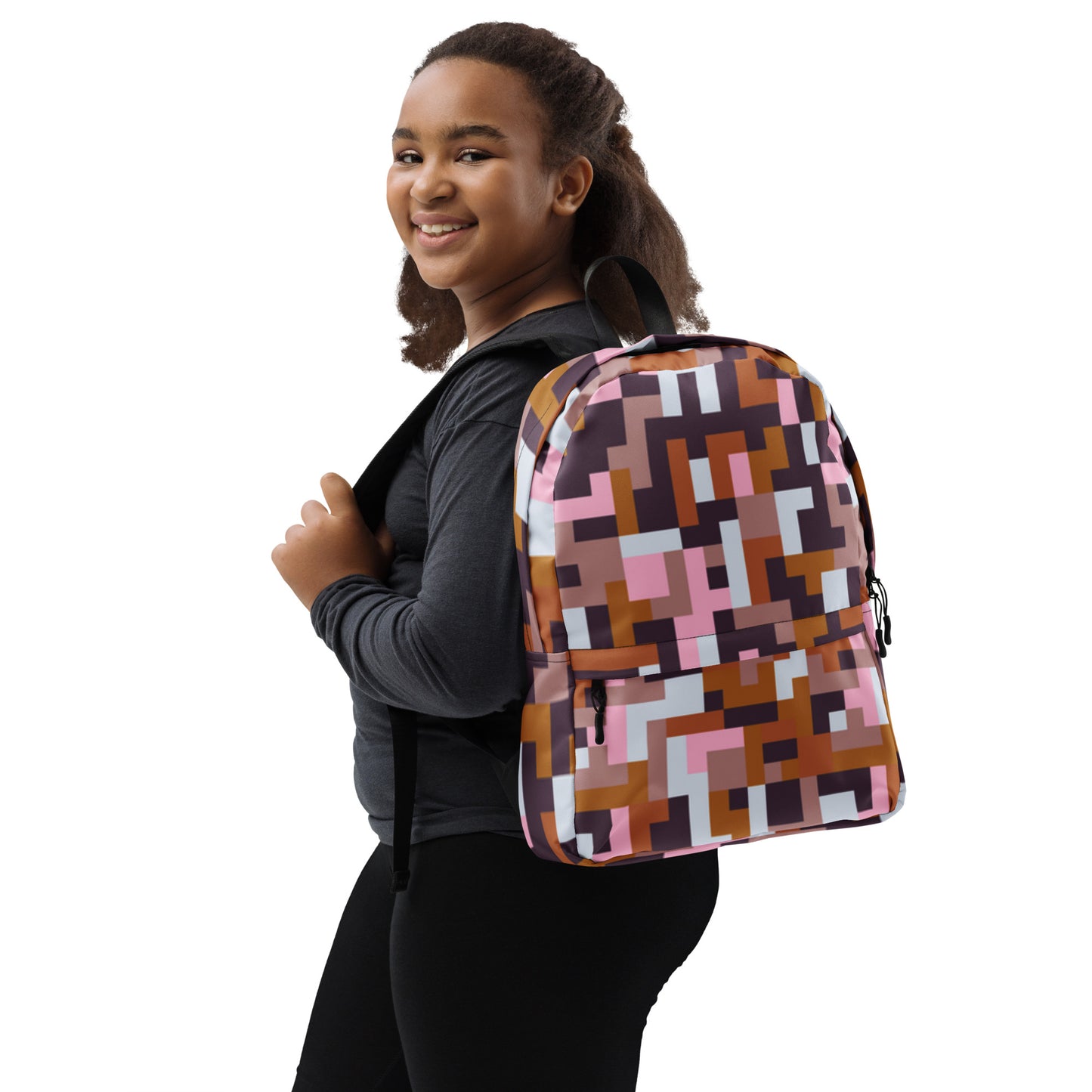 All-Over Print Backpack-Desert Rose Camo