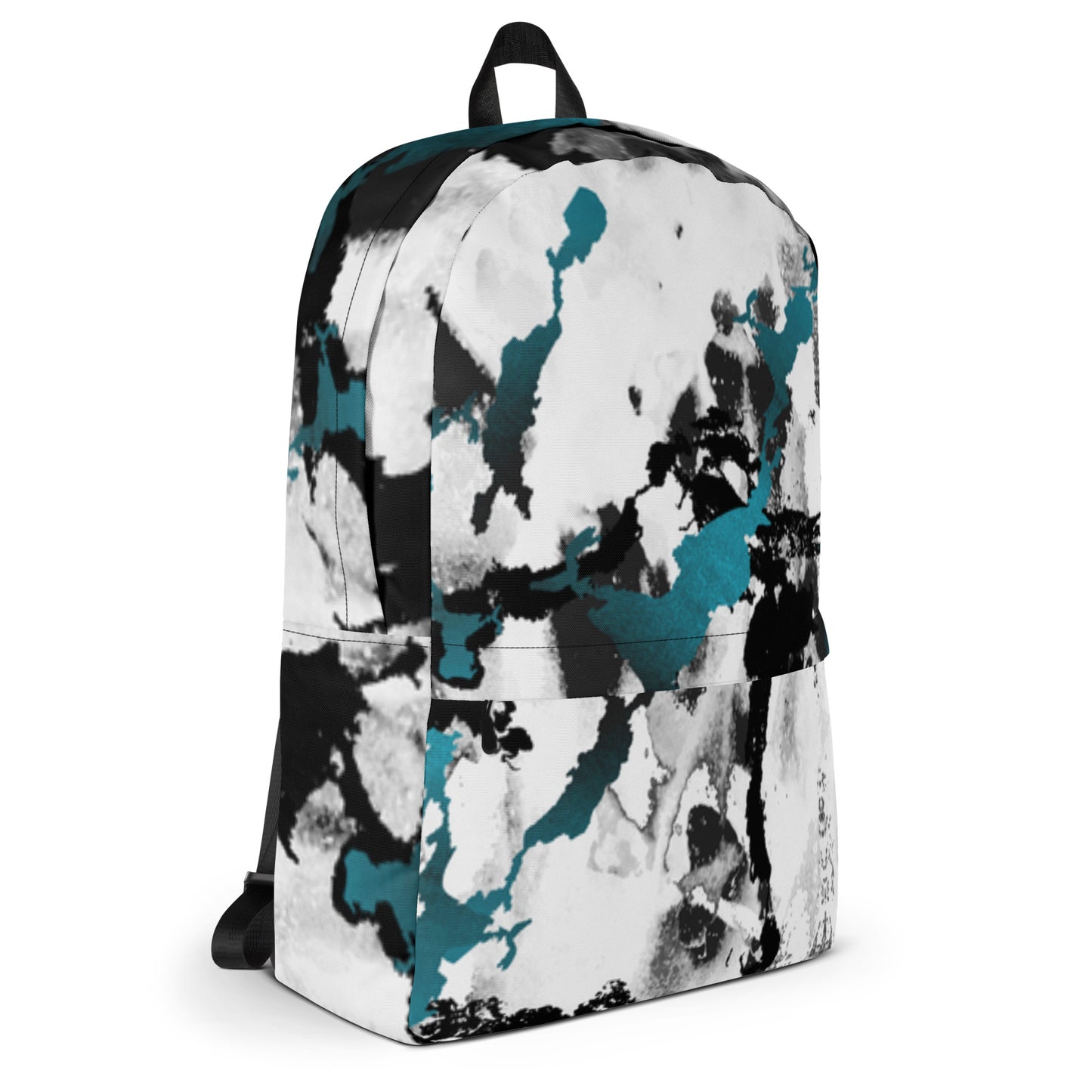All-Over Print Backpack – Aqua Splash