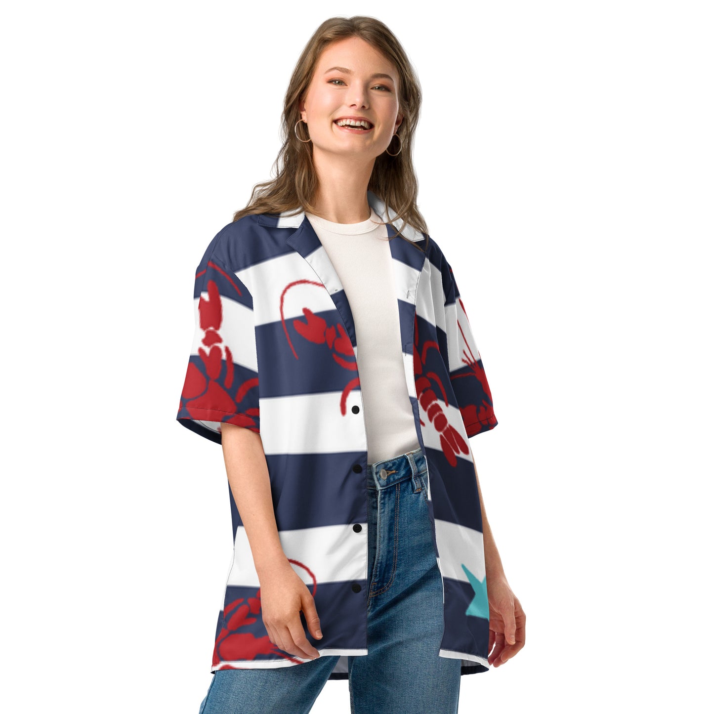 Unisex button shirt