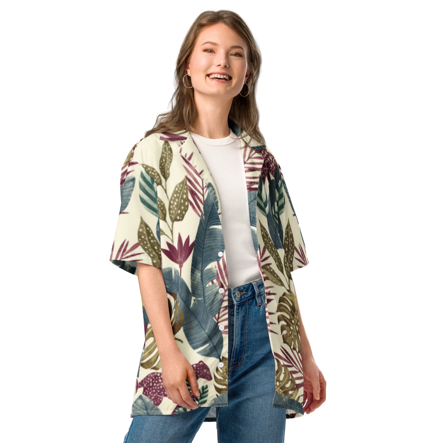 Unisex button shirt