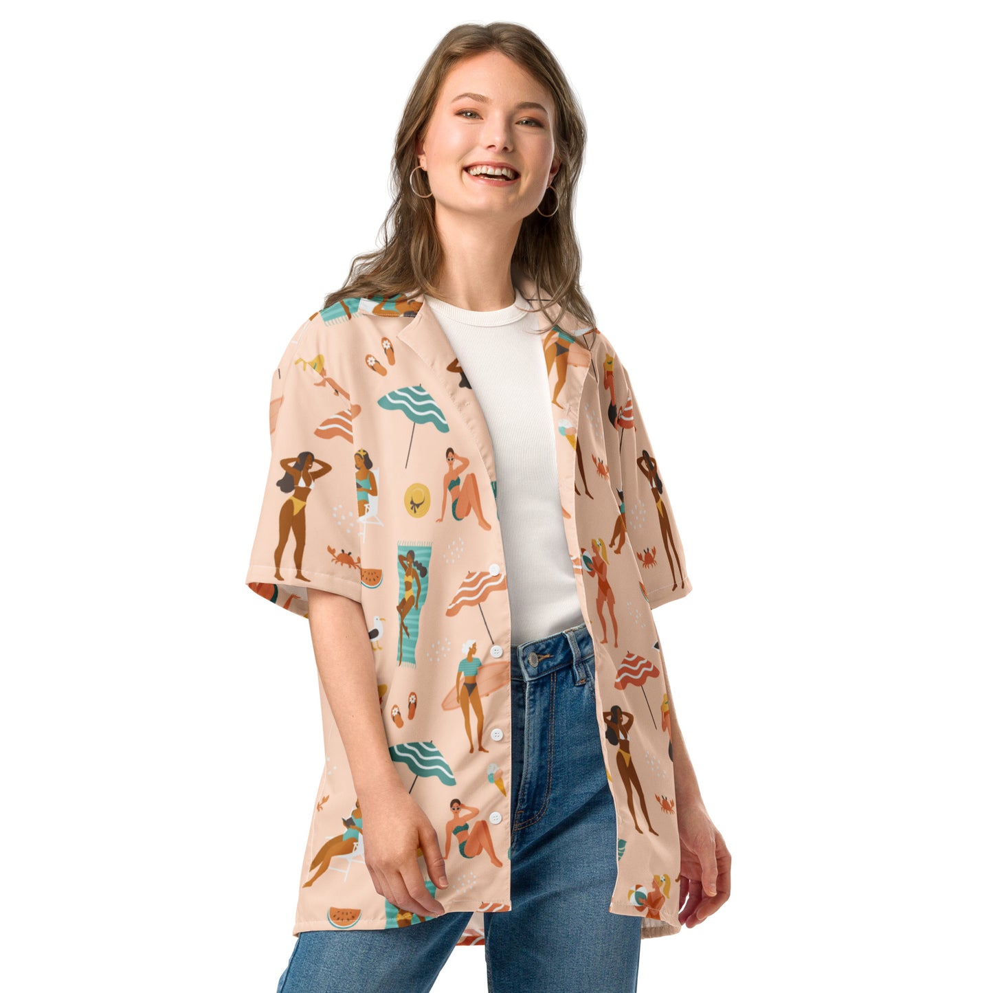 Unisex button shirt