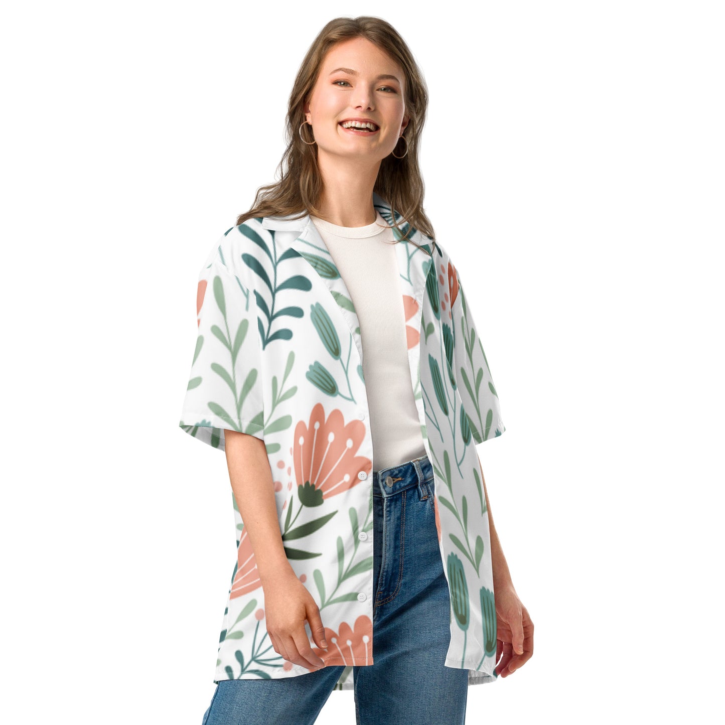 Unisex button shirt