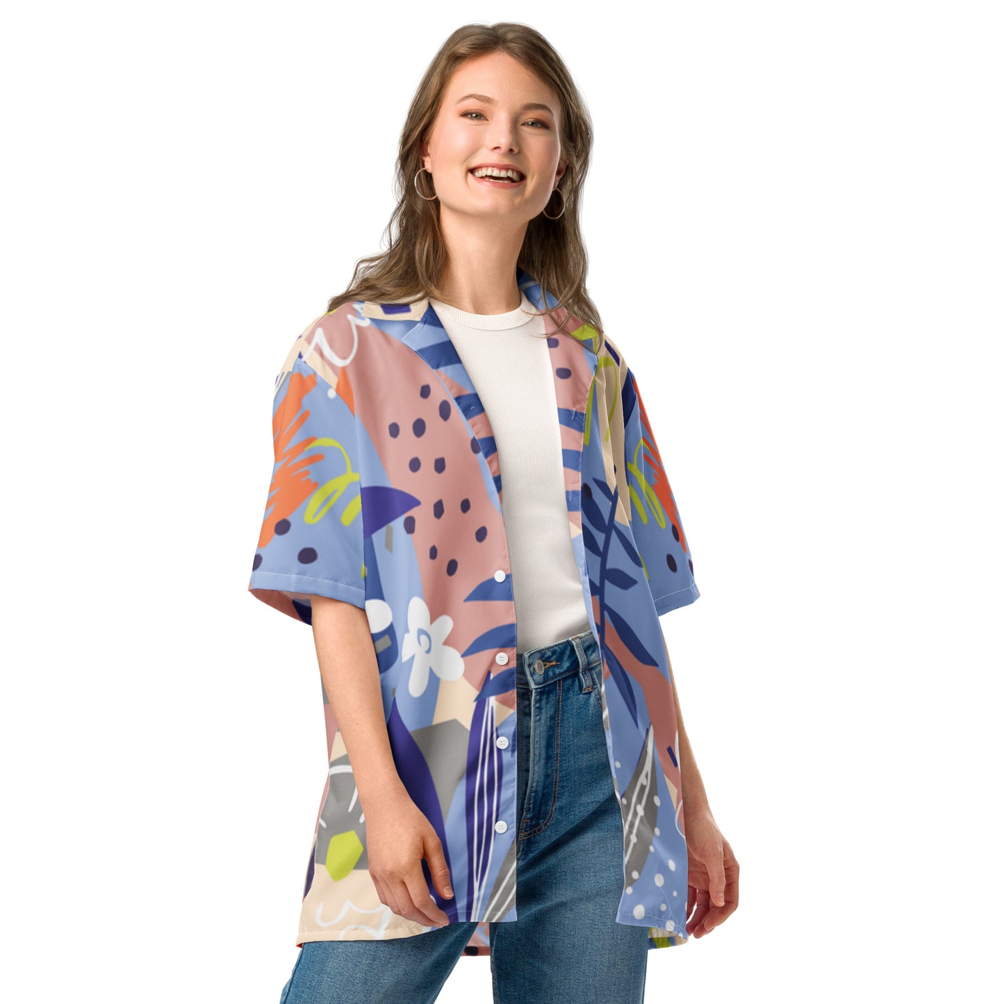Unisex button shirt