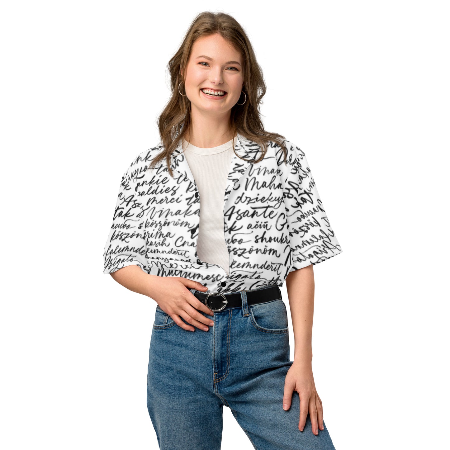Unisex button shirt