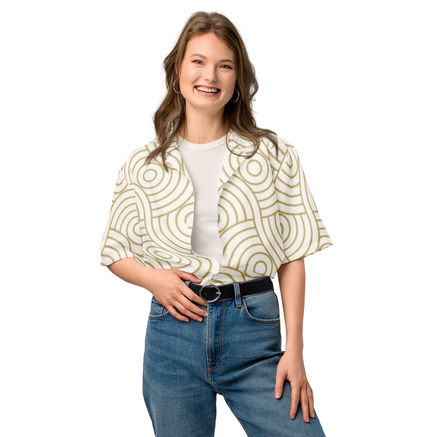 Unisex button shirt