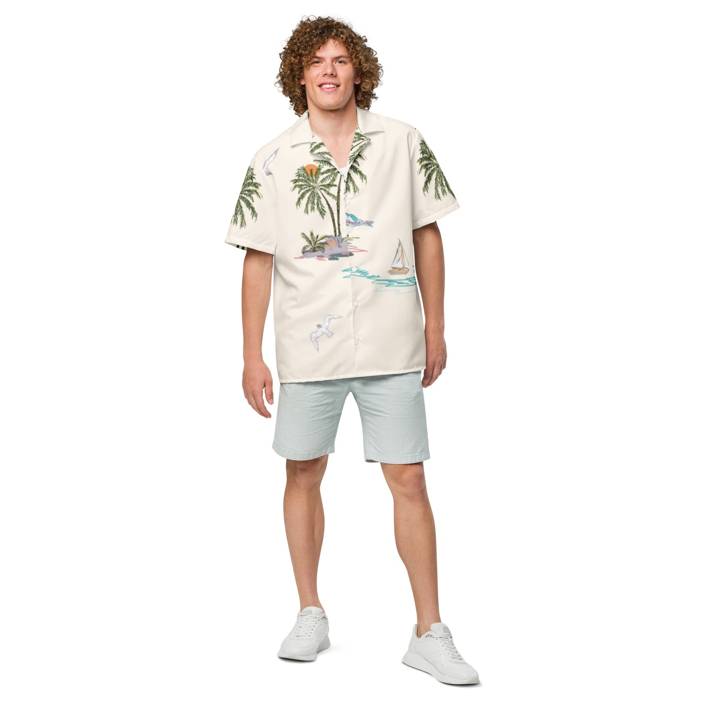 Unisex button shirt