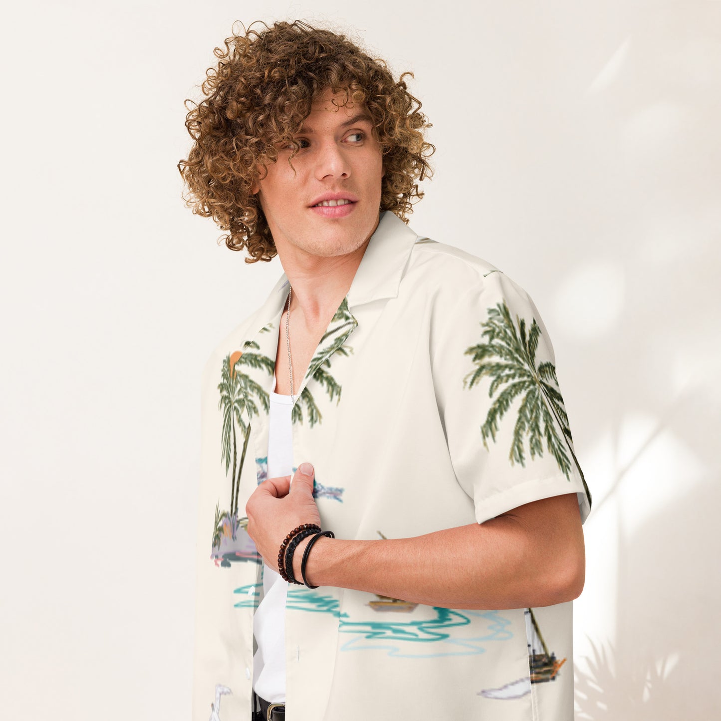 Unisex button shirt