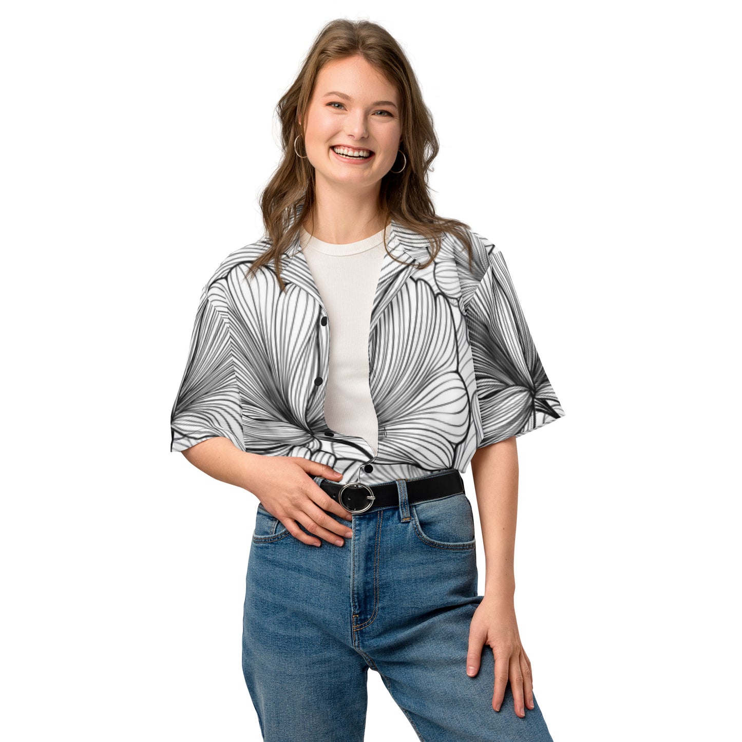Unisex button shirt