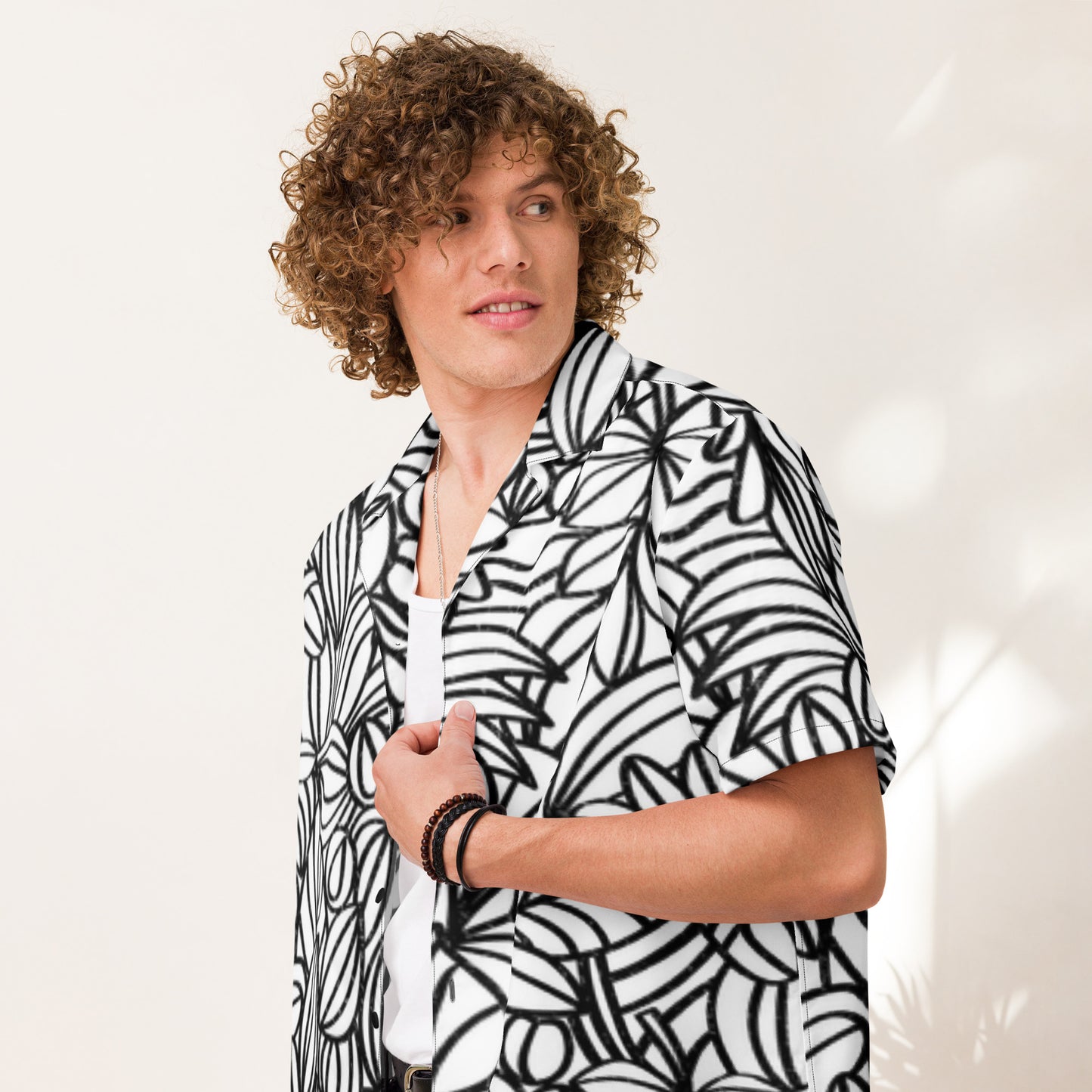 Unisex button shirt