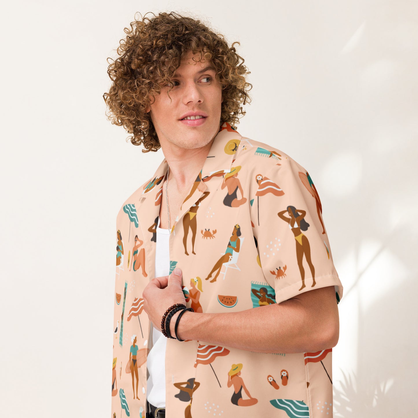 Unisex button shirt
