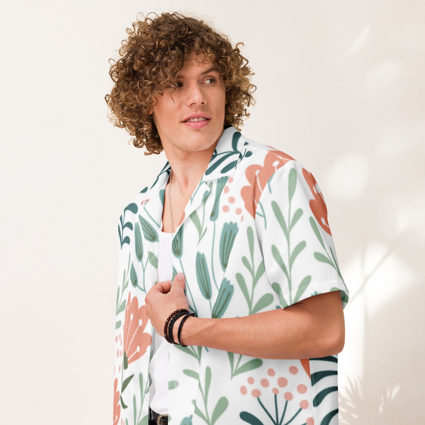 Unisex button shirt