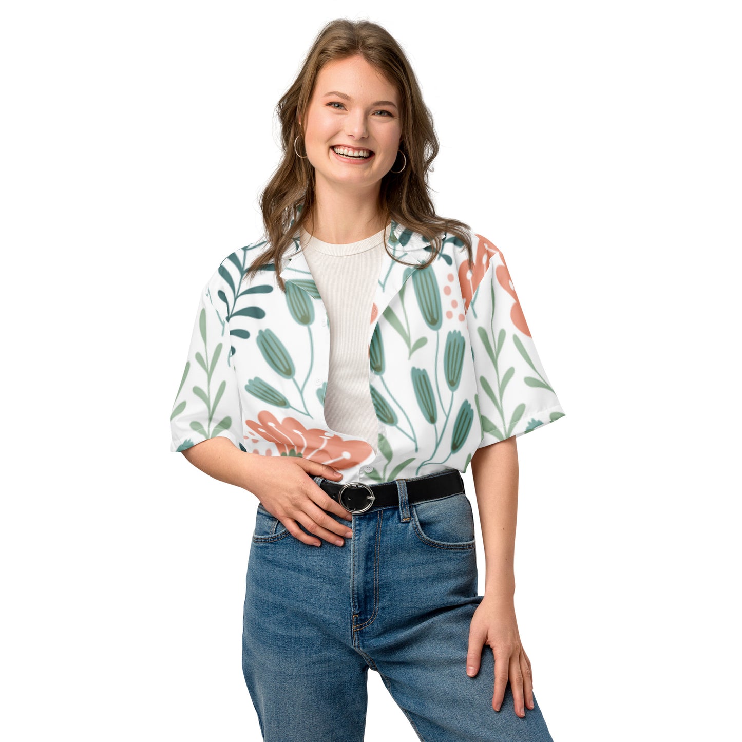 Unisex button shirt