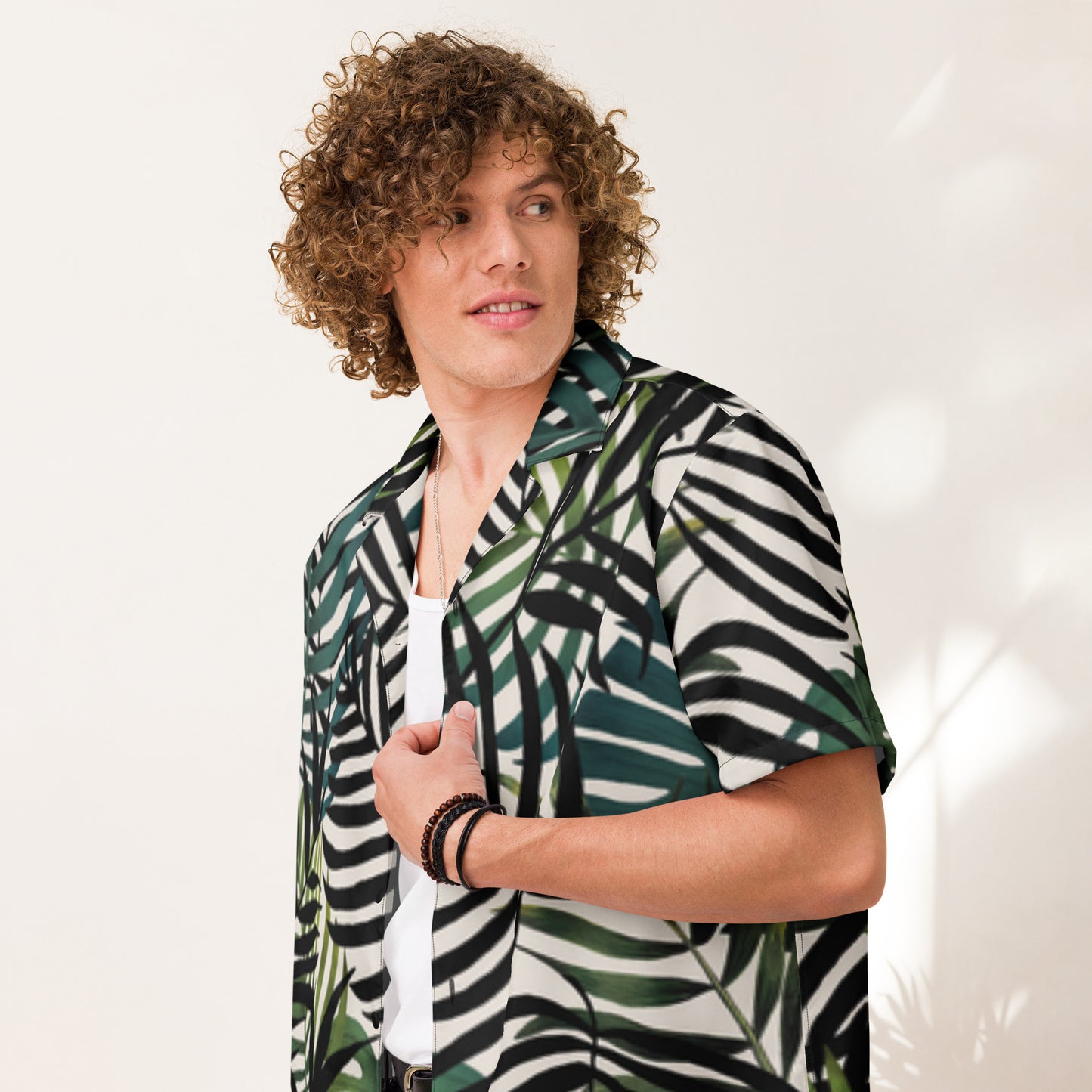 Unisex button shirt