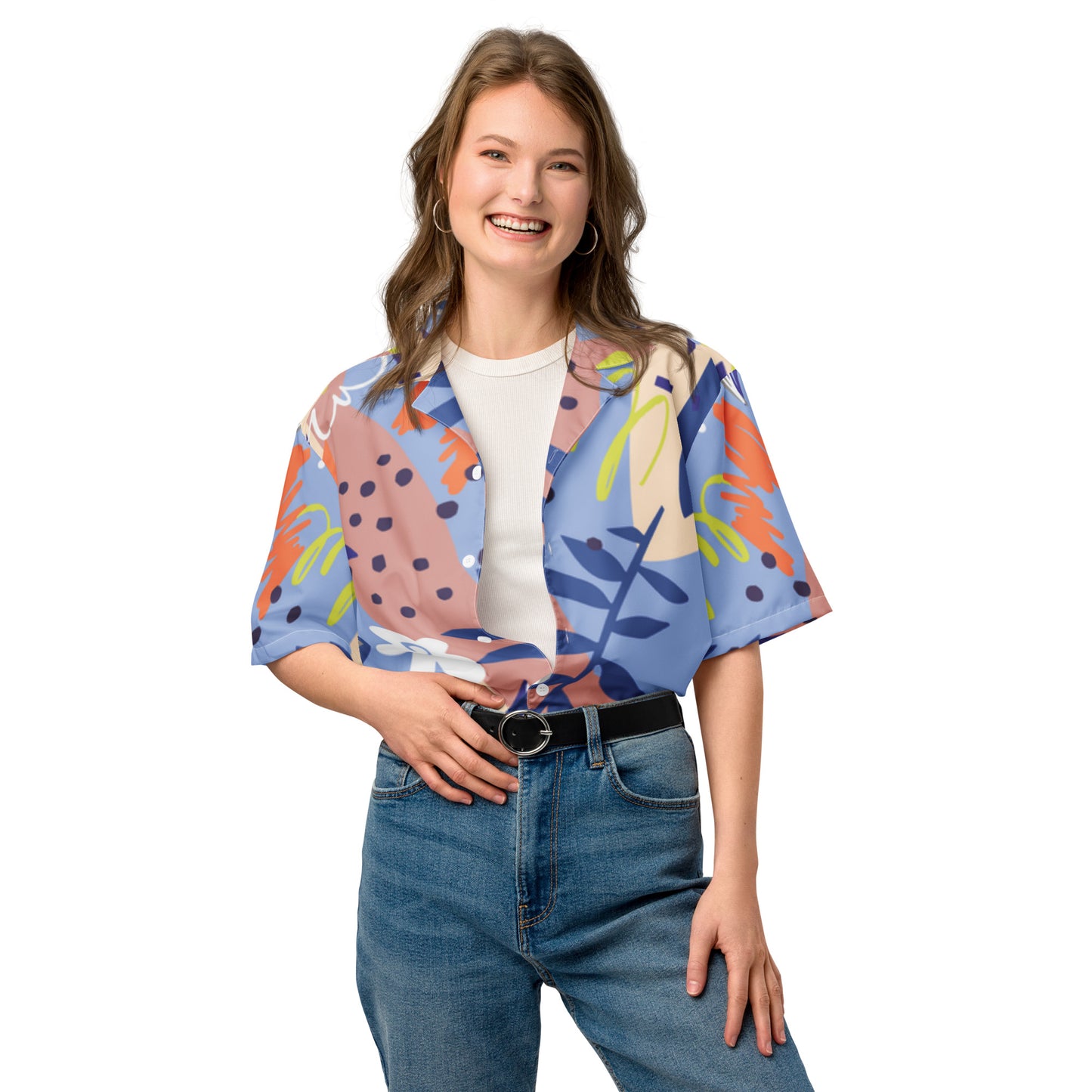 Unisex button shirt