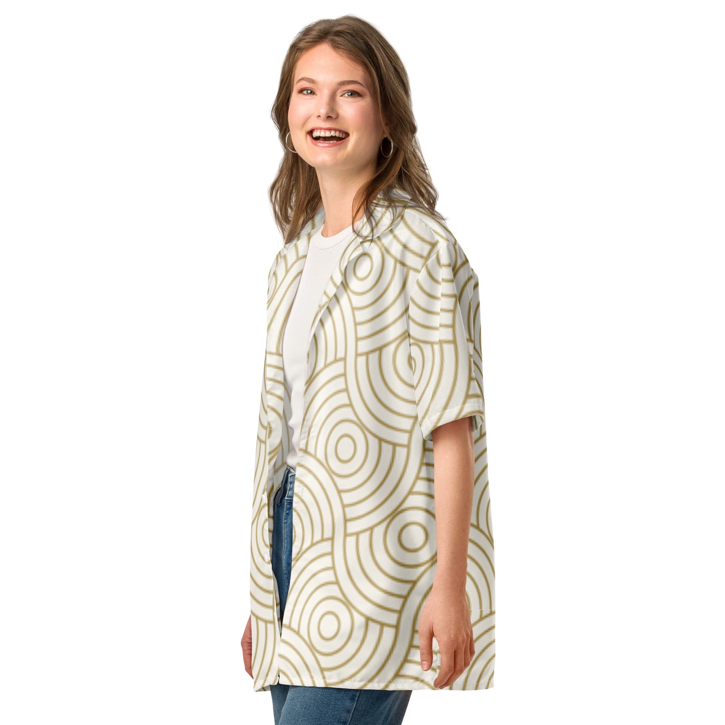Unisex button shirt