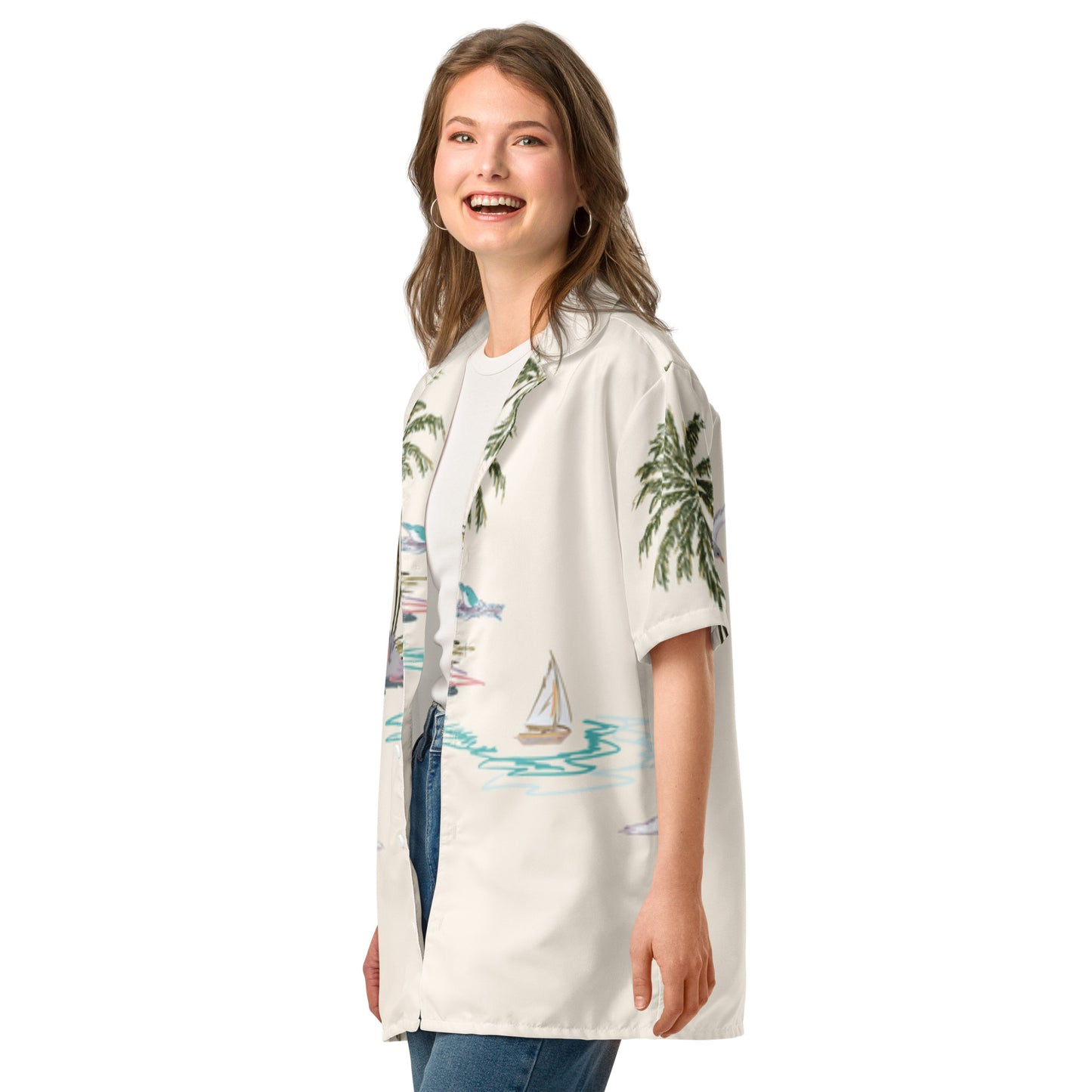 Unisex button shirt