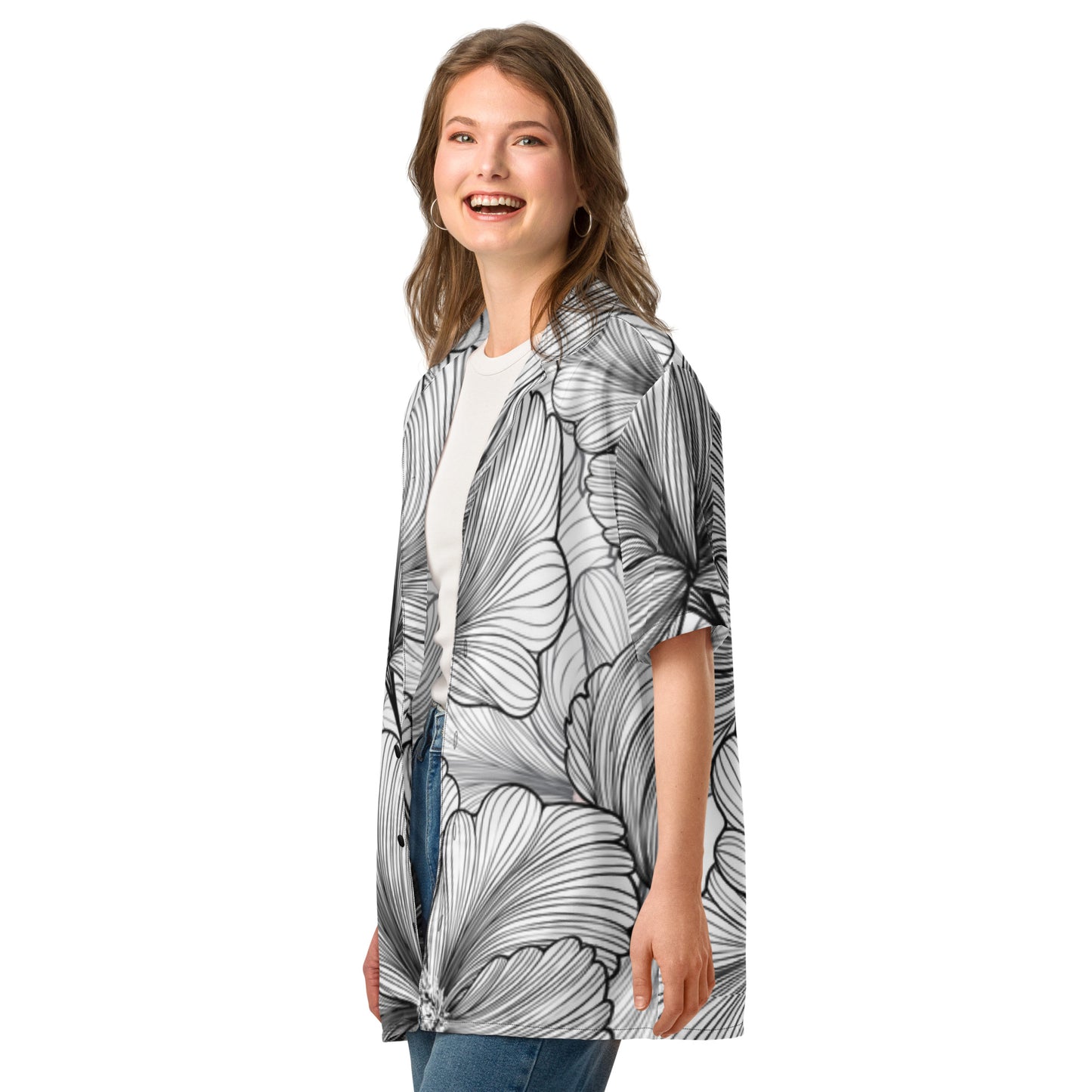 Unisex button shirt