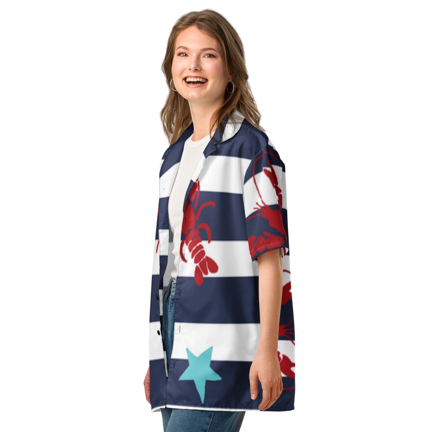 Unisex button shirt
