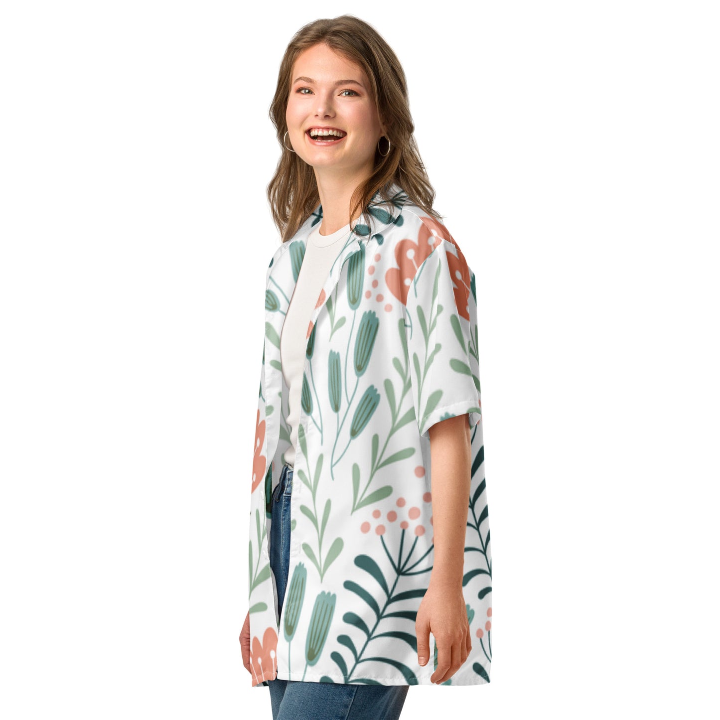 Unisex button shirt