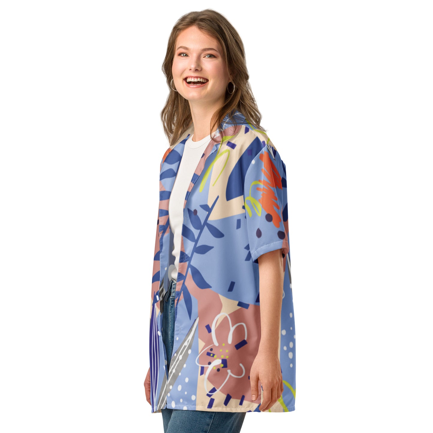 Unisex button shirt