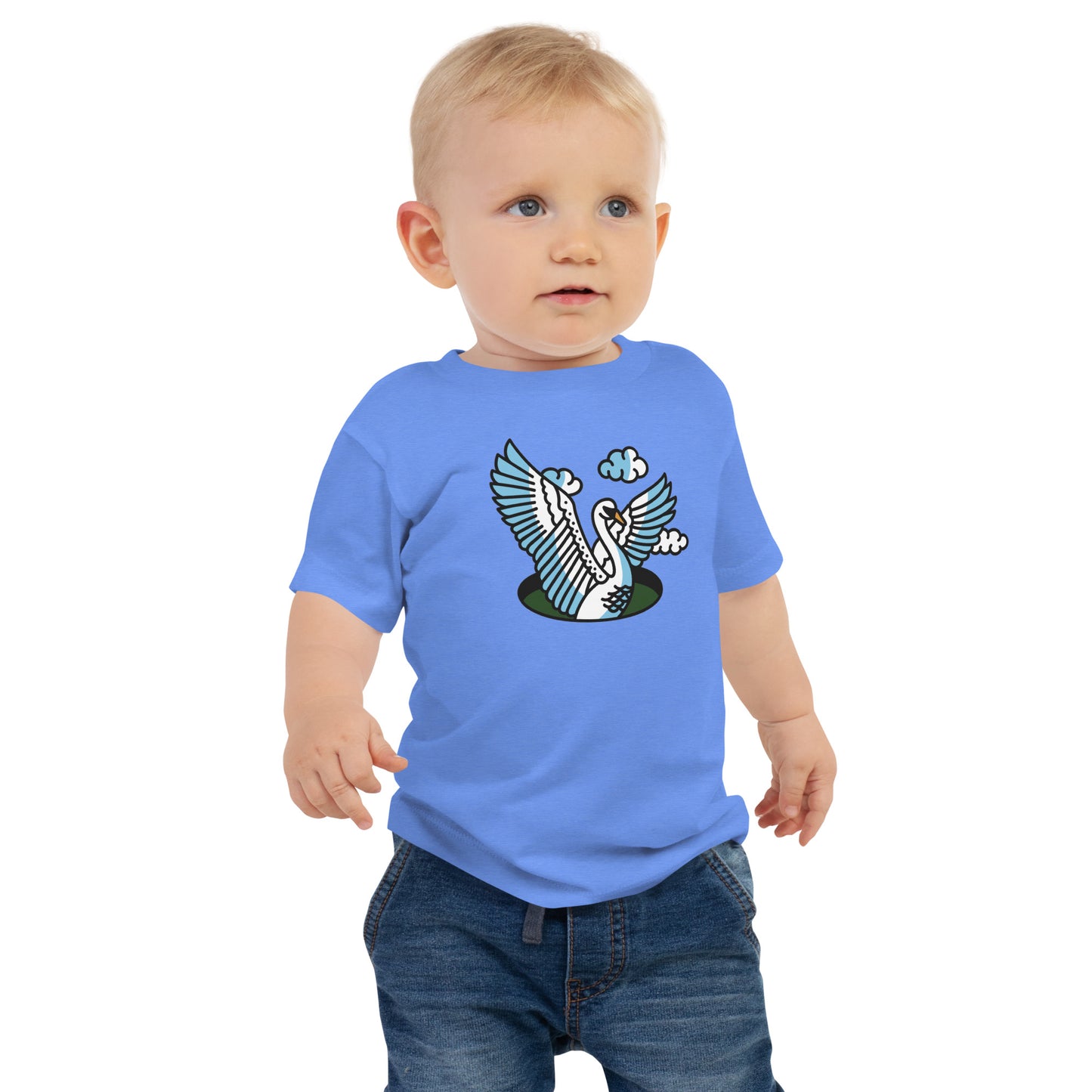 T-shirt à manches courtes en jersey pour bébé