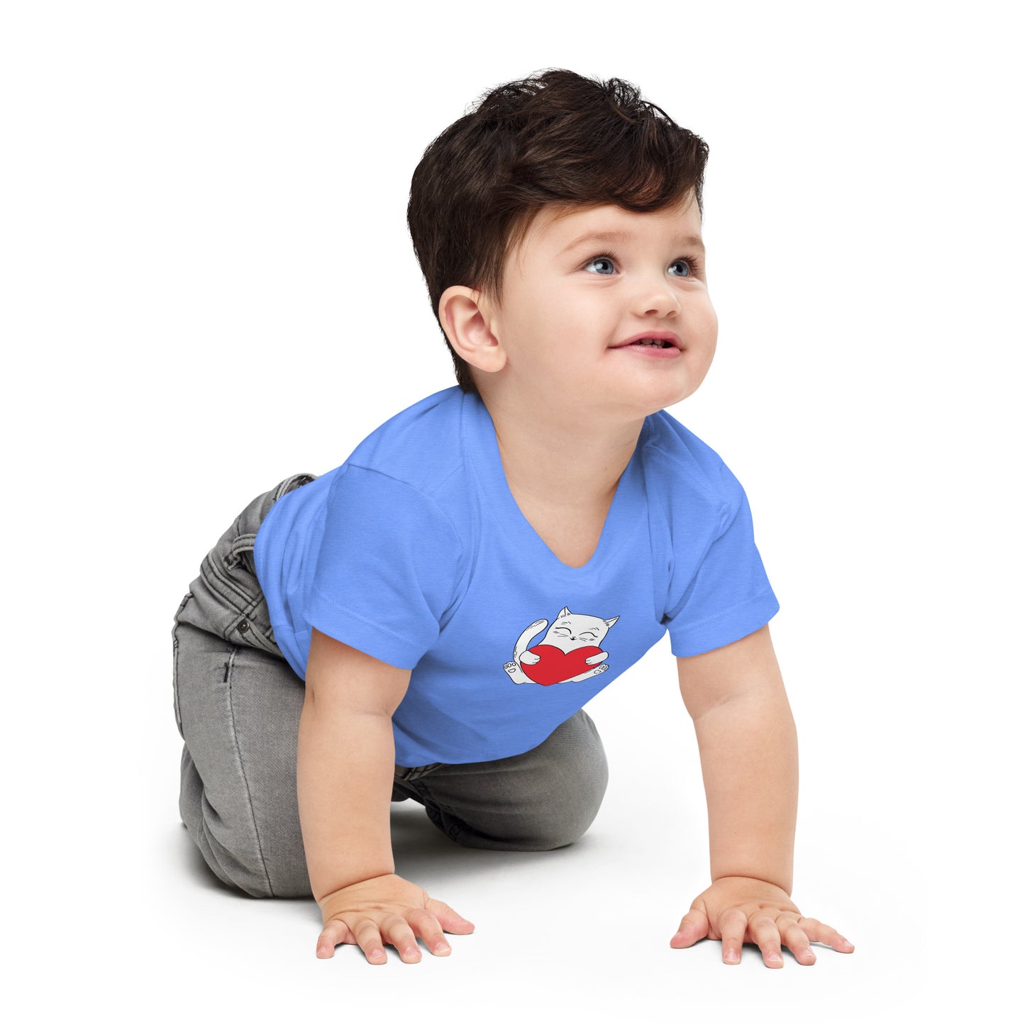 T-shirt à manches courtes en jersey pour bébé