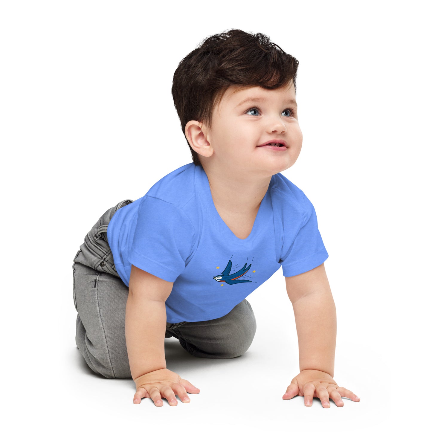 T-shirt à manches courtes en jersey pour bébé