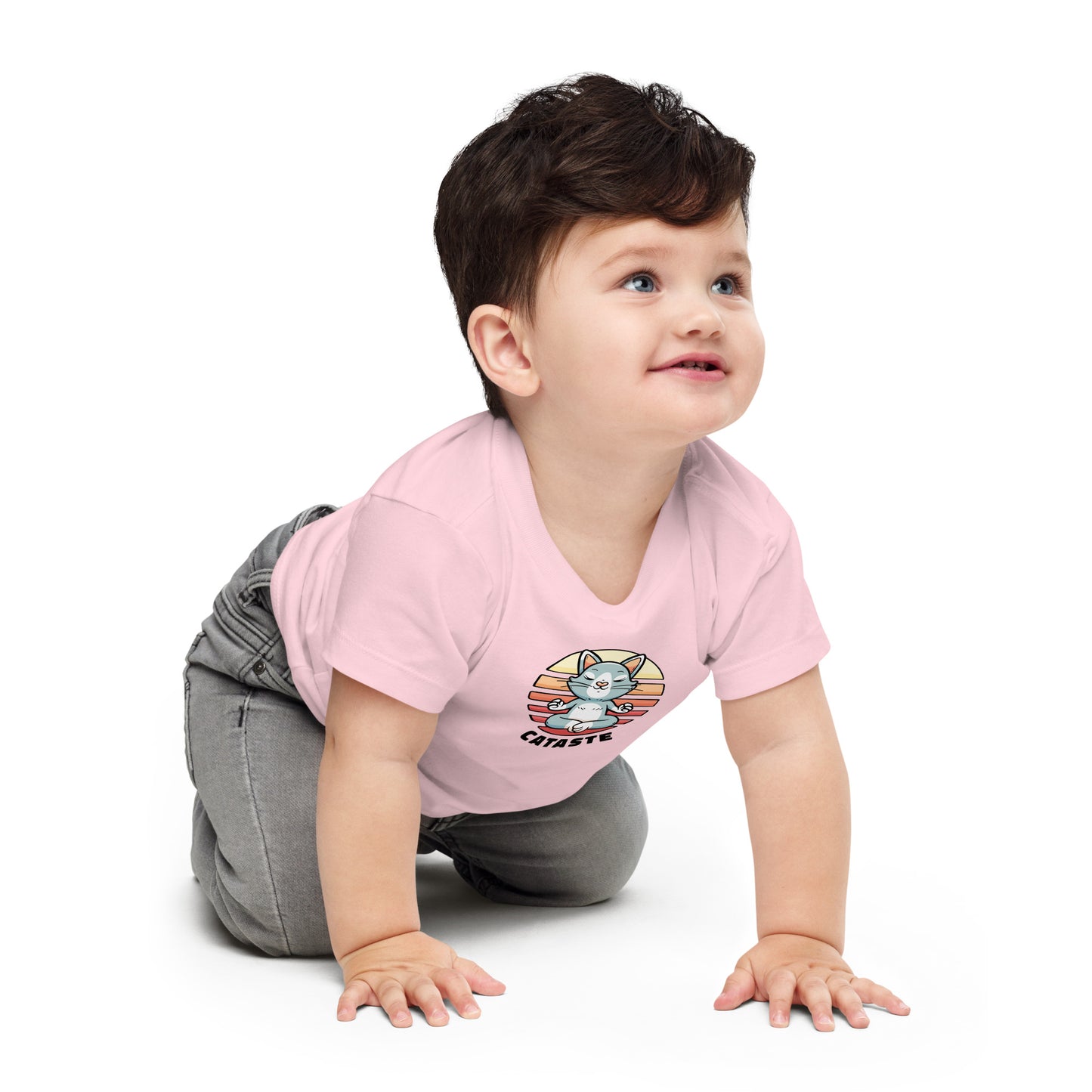 T-shirt à manches courtes en jersey pour bébé