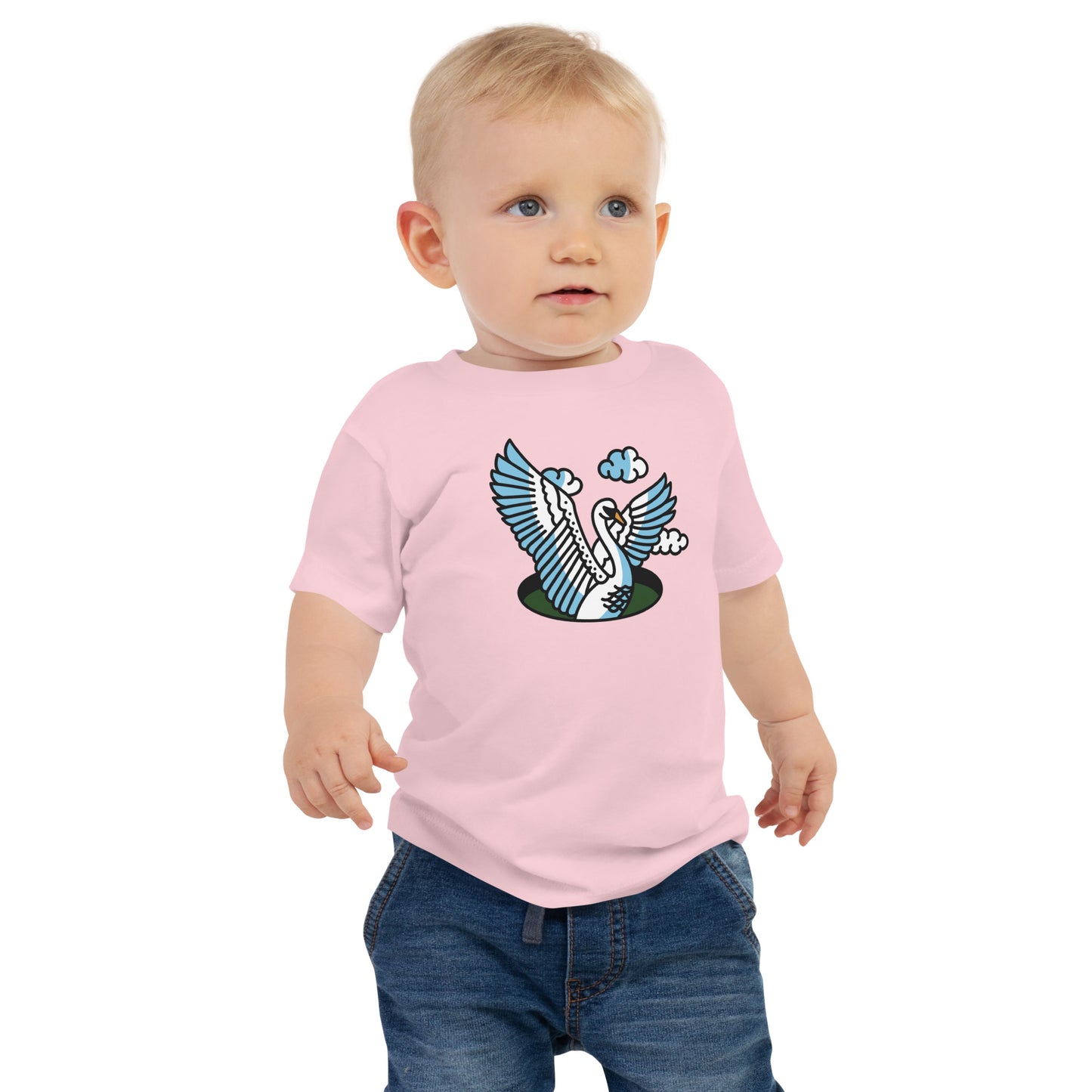 T-shirt à manches courtes en jersey pour bébé
