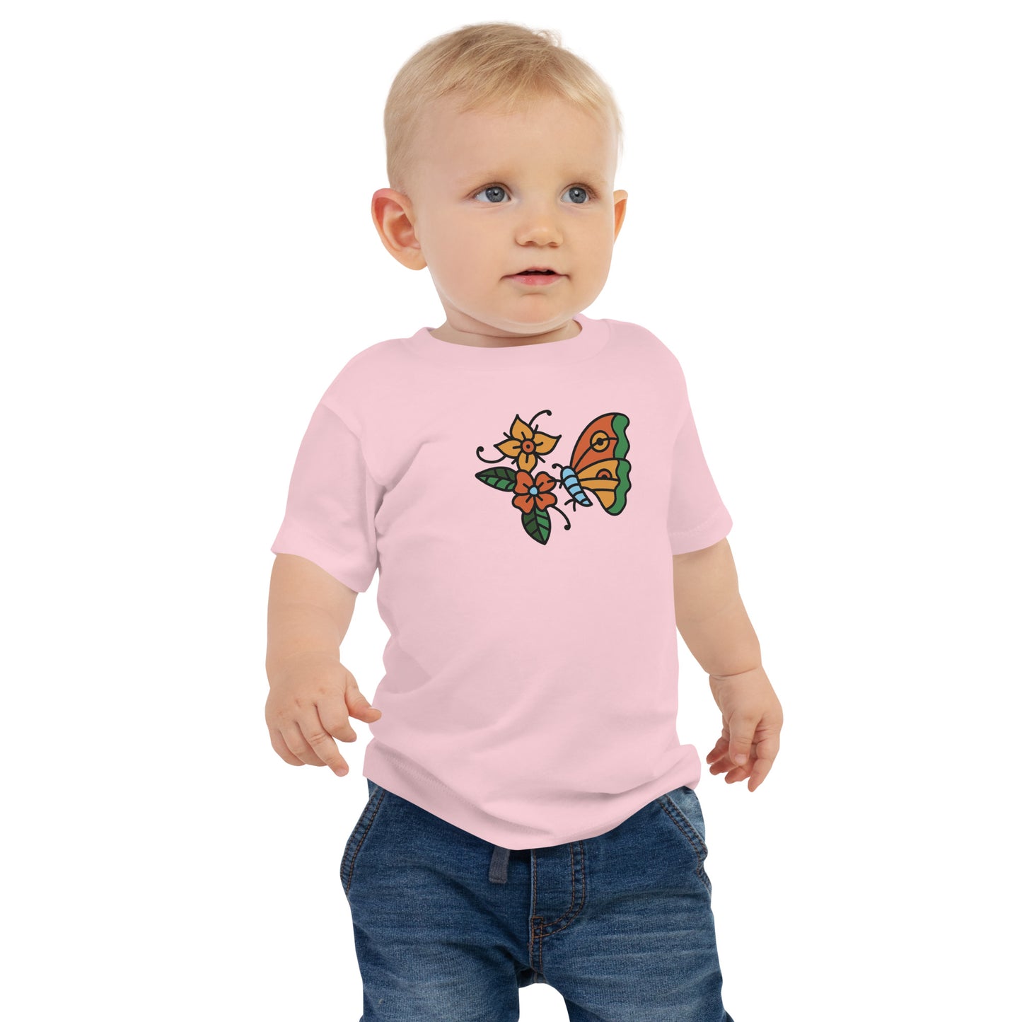 T-shirt à manches courtes en jersey pour bébé
