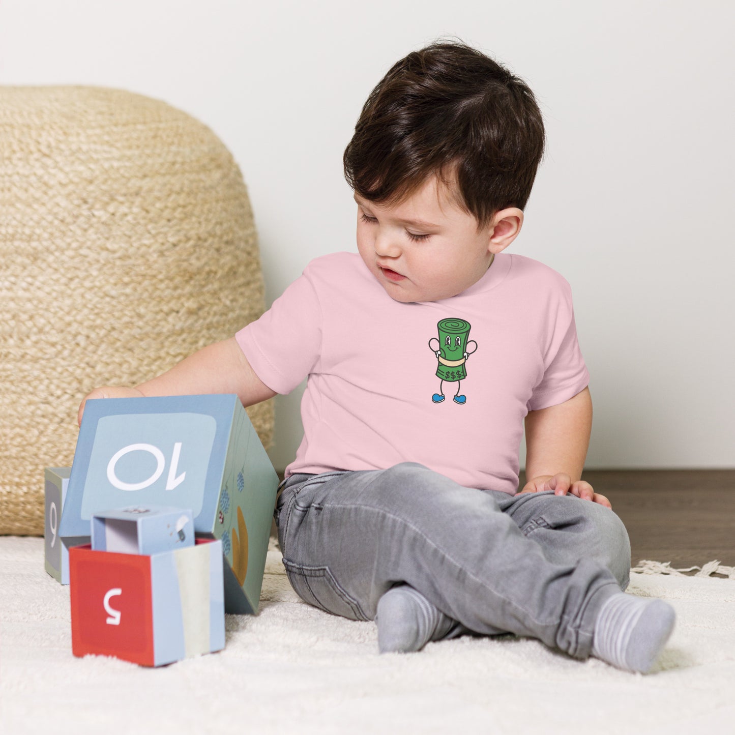 T-shirt à manches courtes en jersey pour bébé