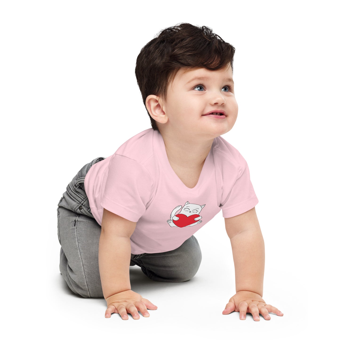 T-shirt à manches courtes en jersey pour bébé
