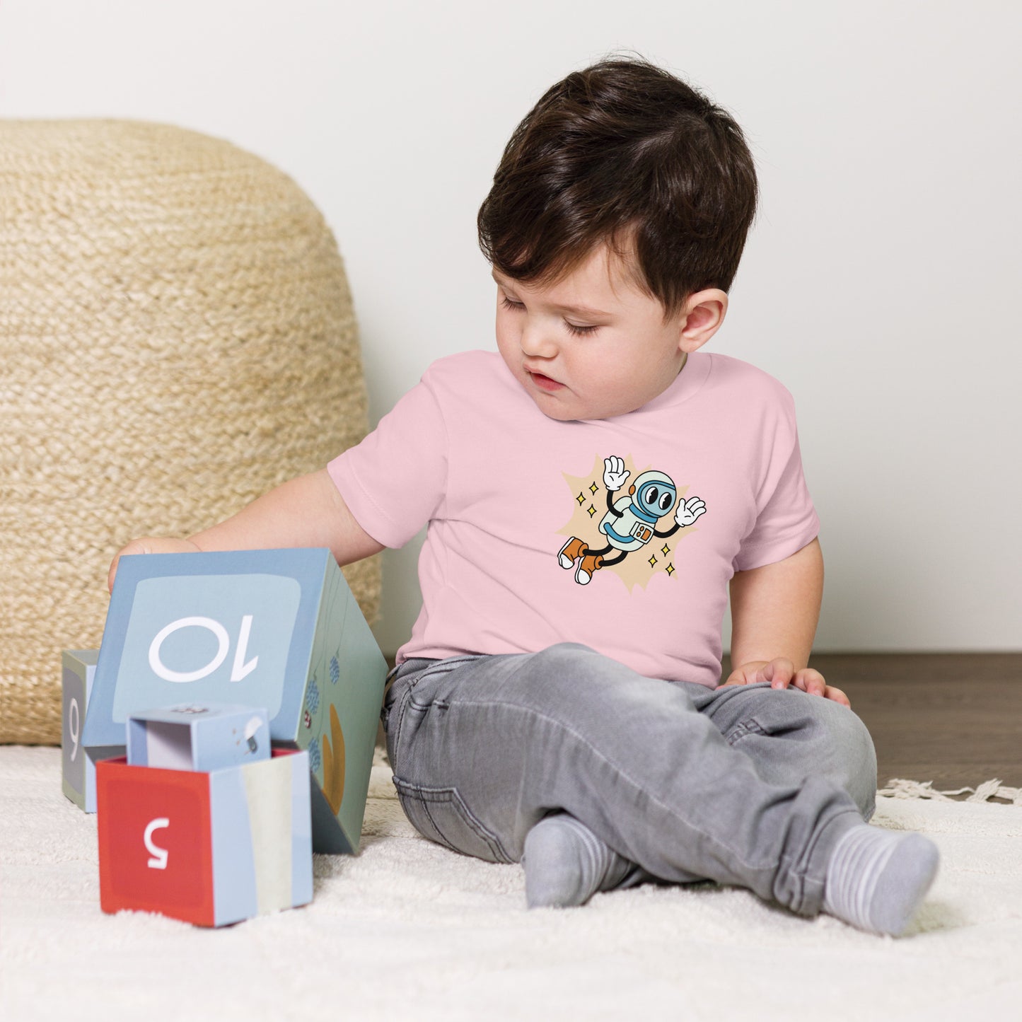 T-shirt à manches courtes en jersey pour bébé