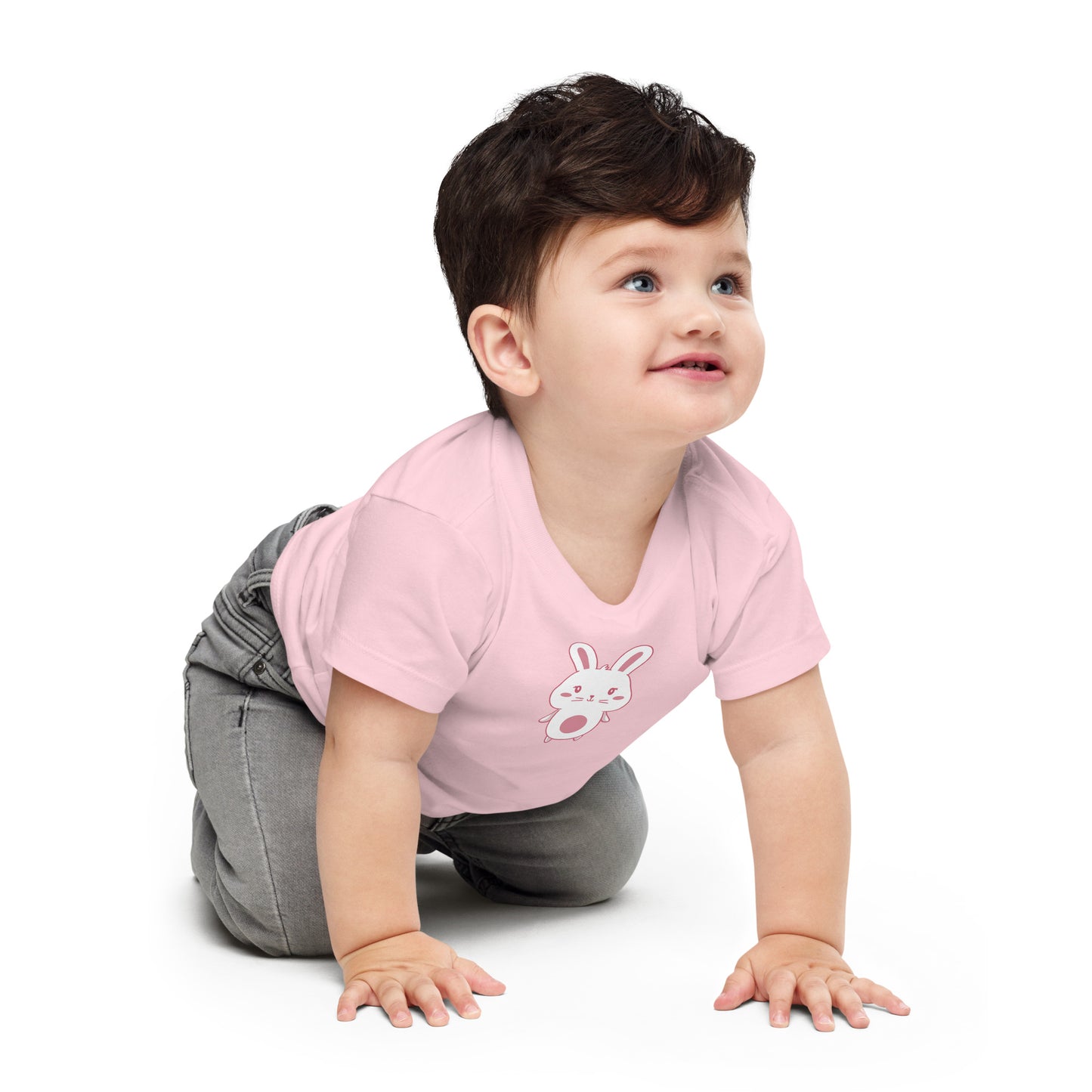 T-shirt à manches courtes en jersey pour bébé