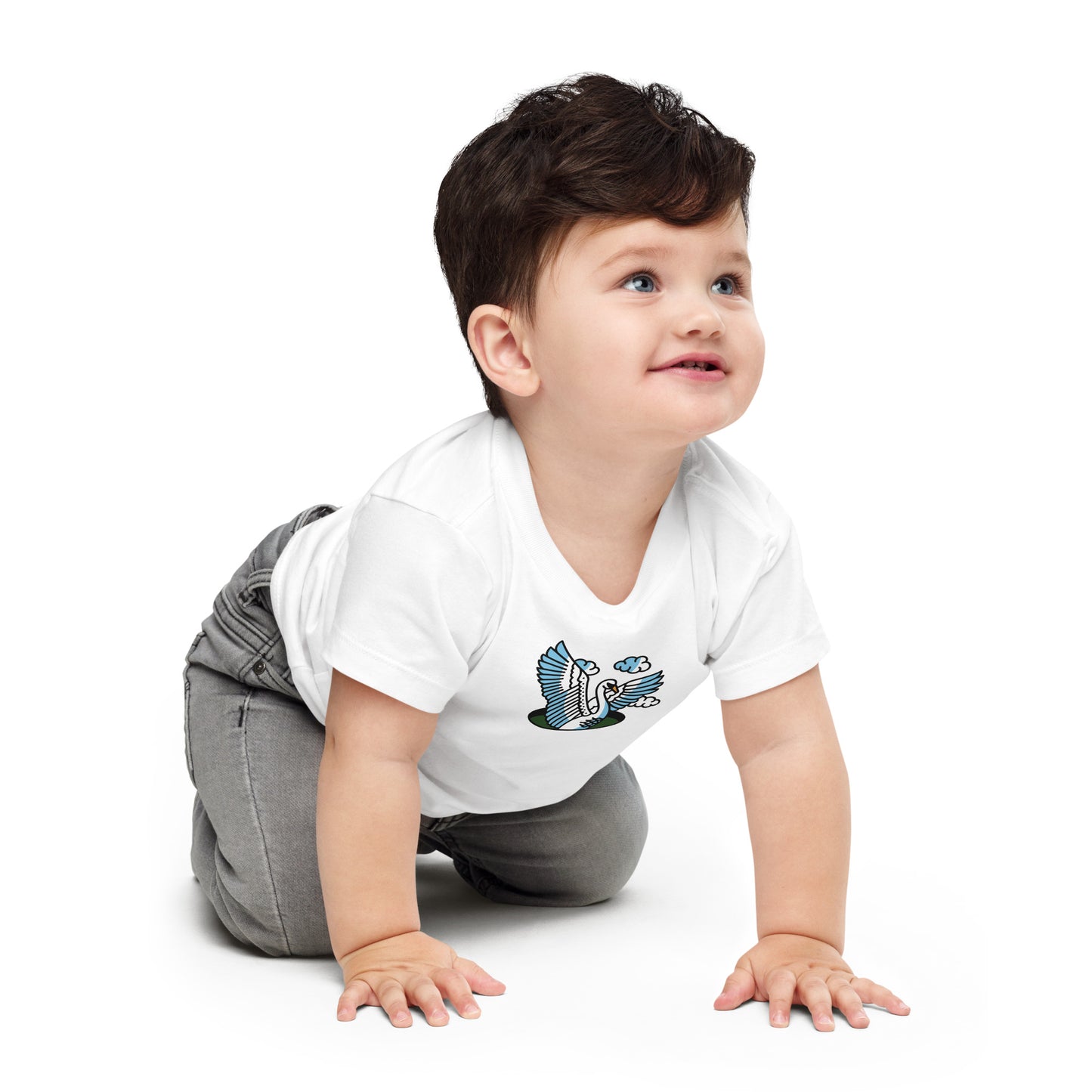 T-shirt à manches courtes en jersey pour bébé